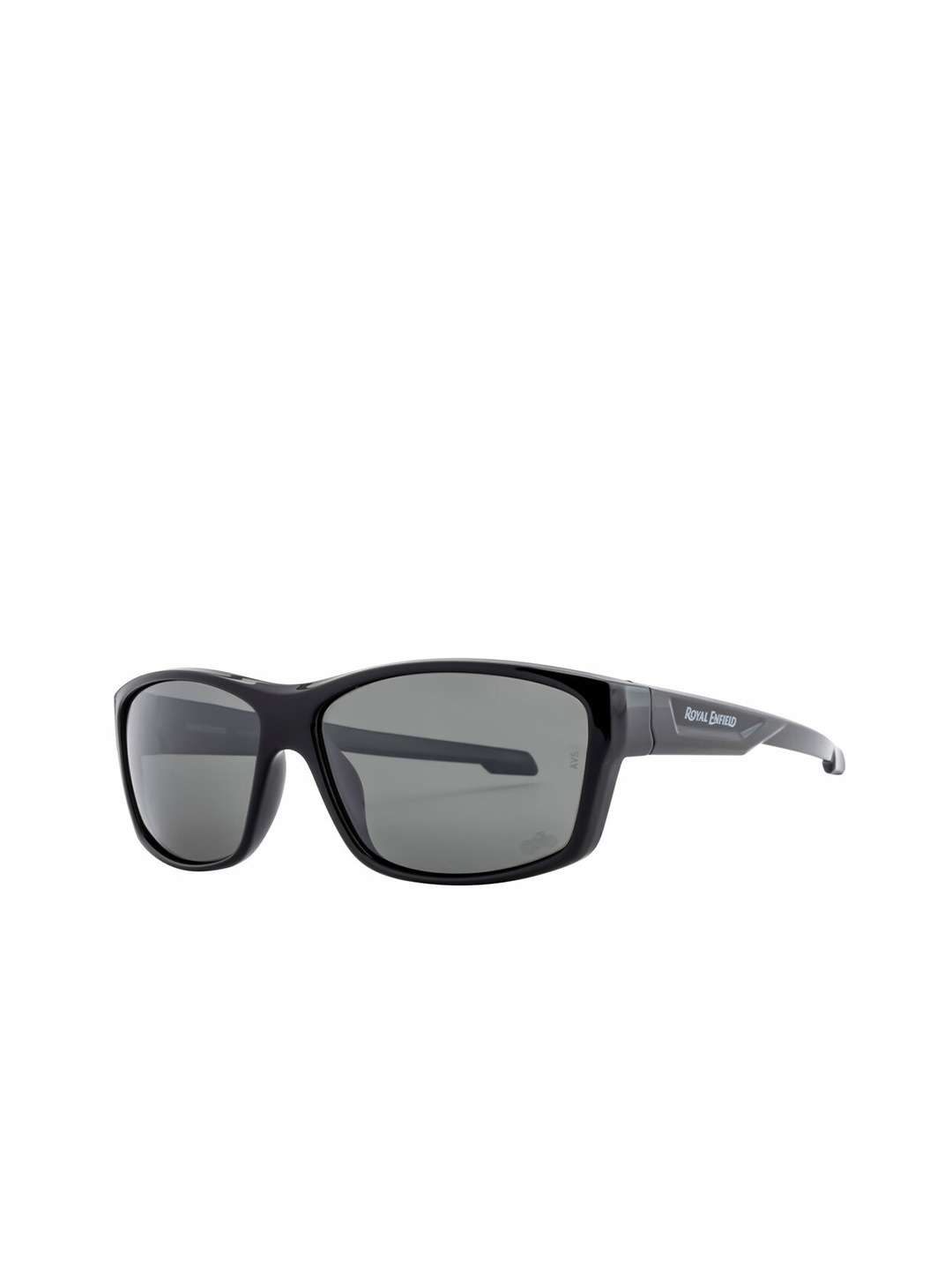

Royal Enfield Men Rectangle Sunglasses with Polarised and UV Protected Lens RE-20019-C01, Green
