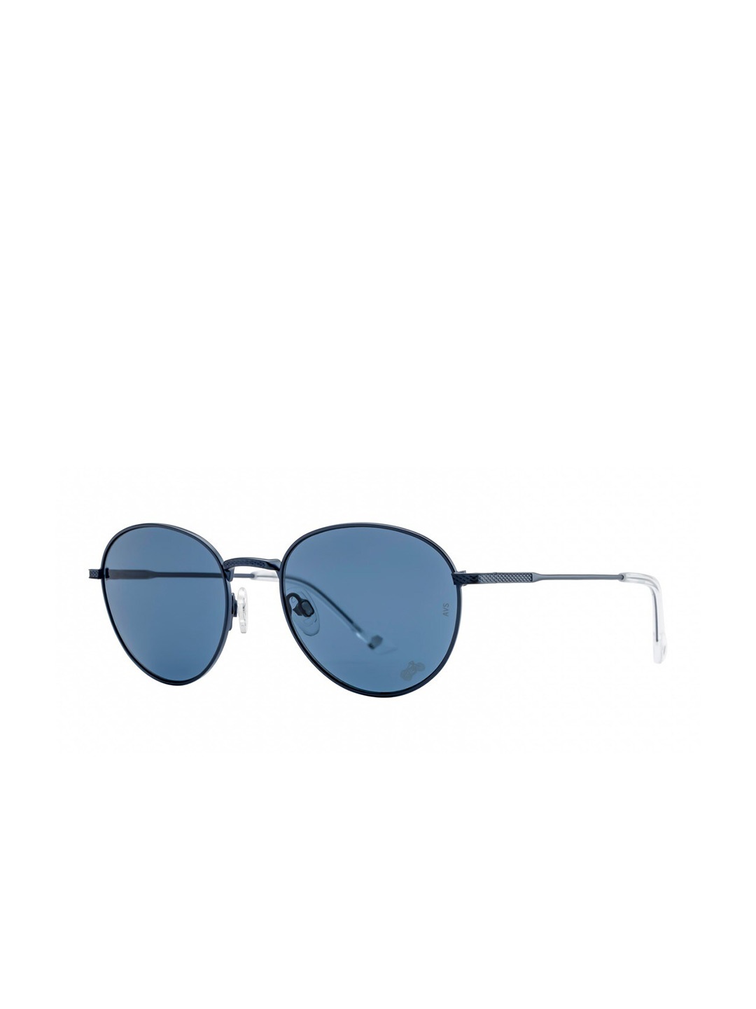 

Royal Enfield Men Round Sunglasses with UV Protected Lens, Blue