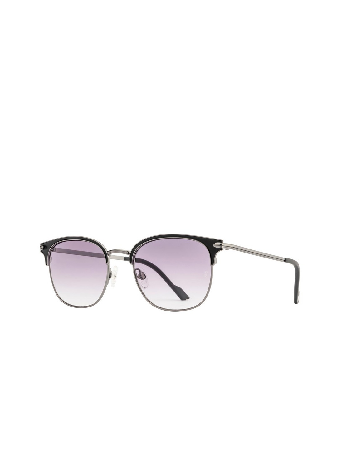 

Royal Enfield Men Round Sunglasses with UV Protected Lens, Grey