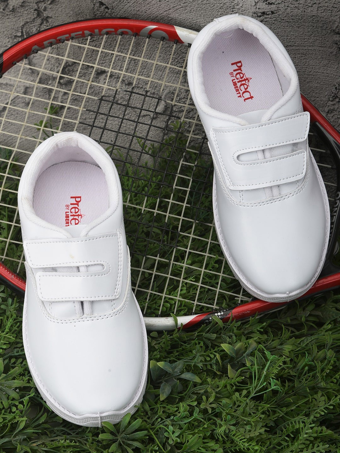 

Liberty Kids Lightweight Velcro School Sneakers, White