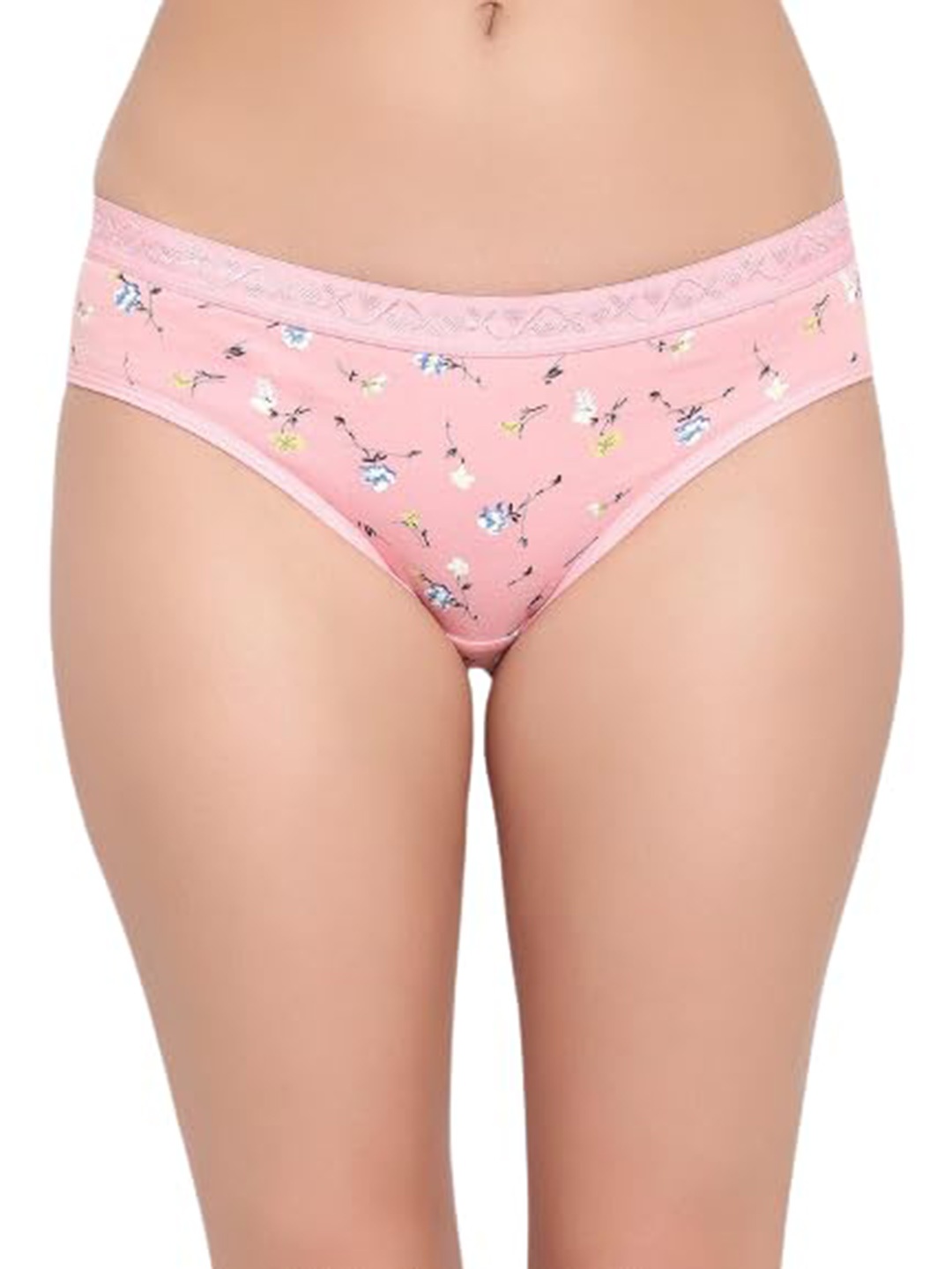 

ACCEZORY Printed Hipster Briefs, Pink