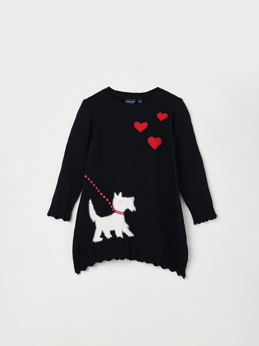 

Juniors by Lifestyle Girls Graphic Embroidered Pullover, Blue