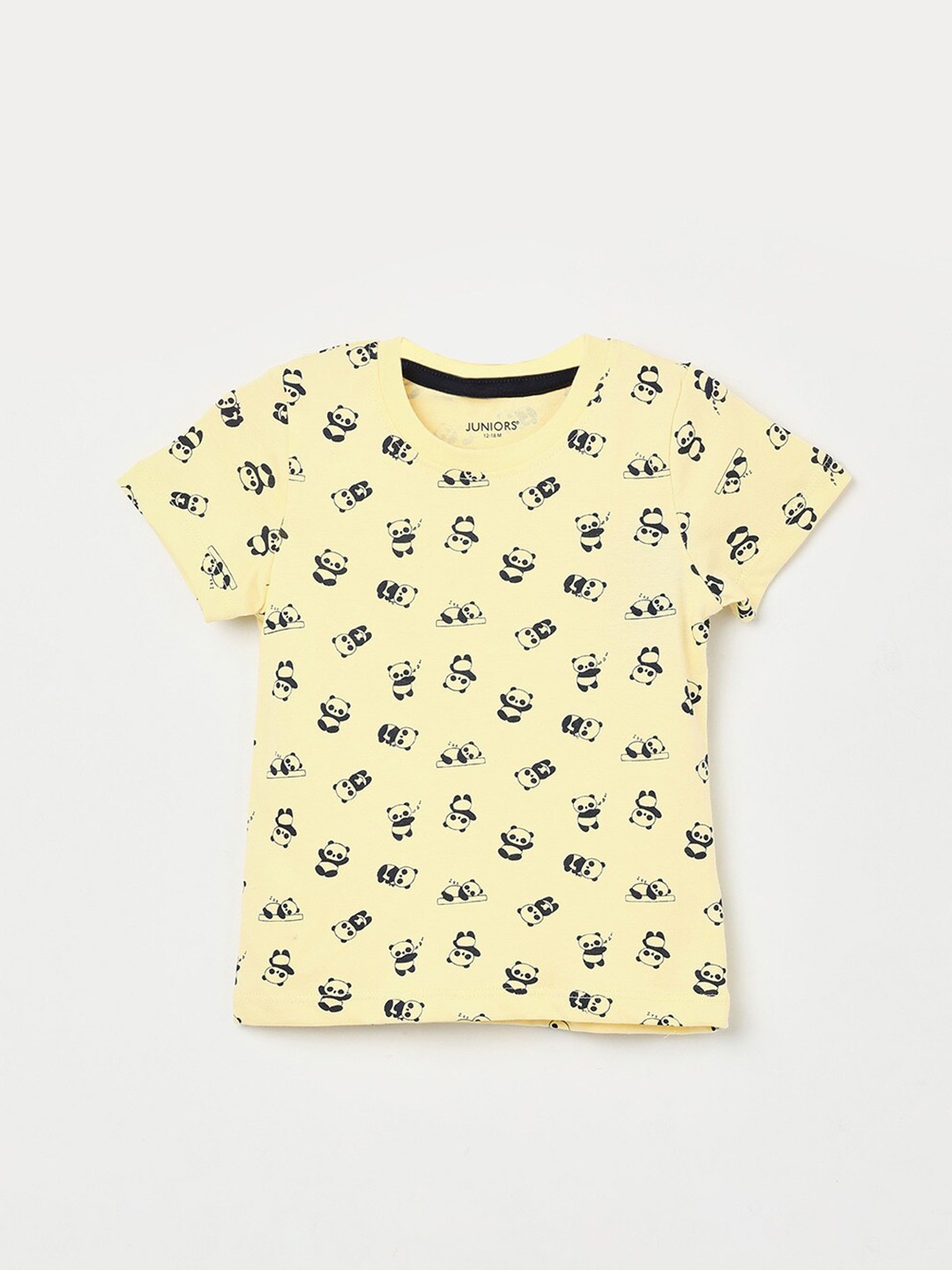 

Juniors by Lifestyle Boys Conversational Printed Pure Cotton T-shirt, Yellow