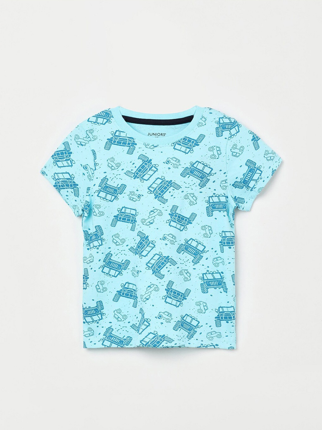 

Juniors by Lifestyle Boys Conversational Printed Pure Cotton T-shirt, Blue