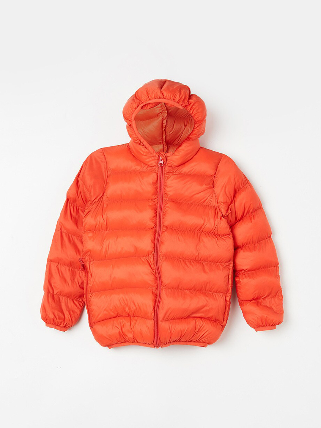 

Fame Forever by Lifestyle Boys Hooded Puffer Jacket, Orange