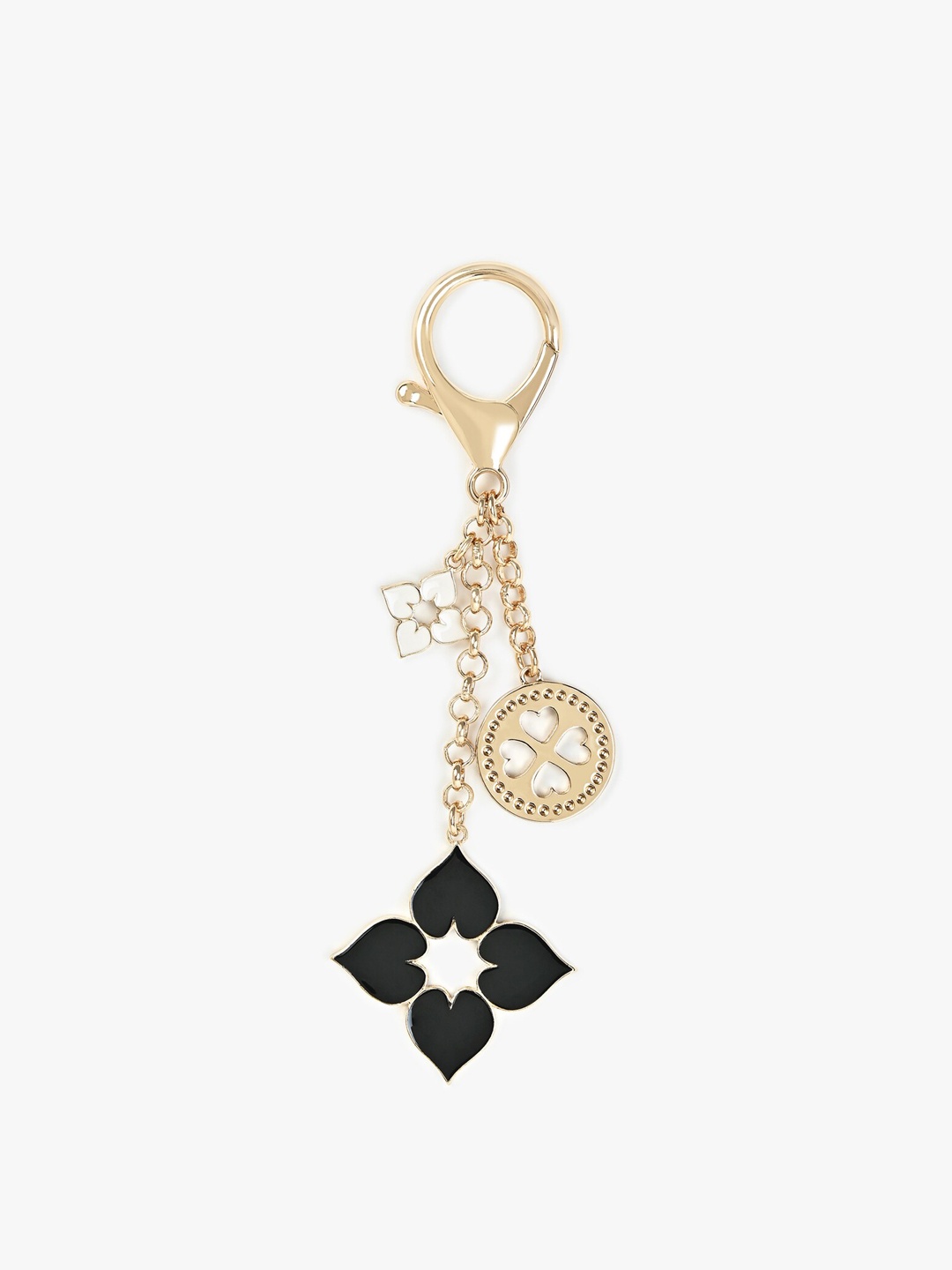 

ALDO Textured Metal Key chain, Gold