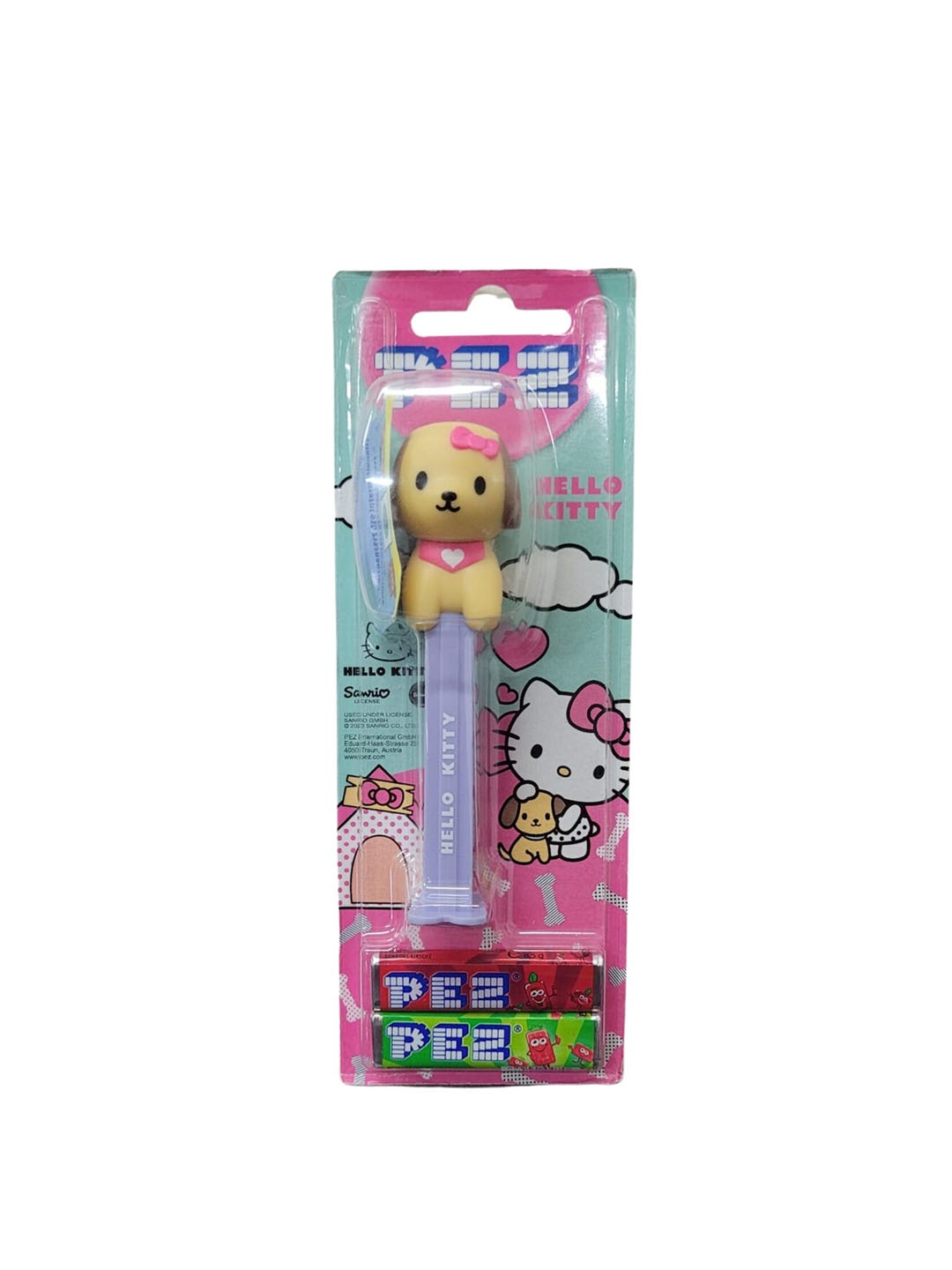 

PEZ Puppy Friend Hello Kitty Candy- 17 g, Blue