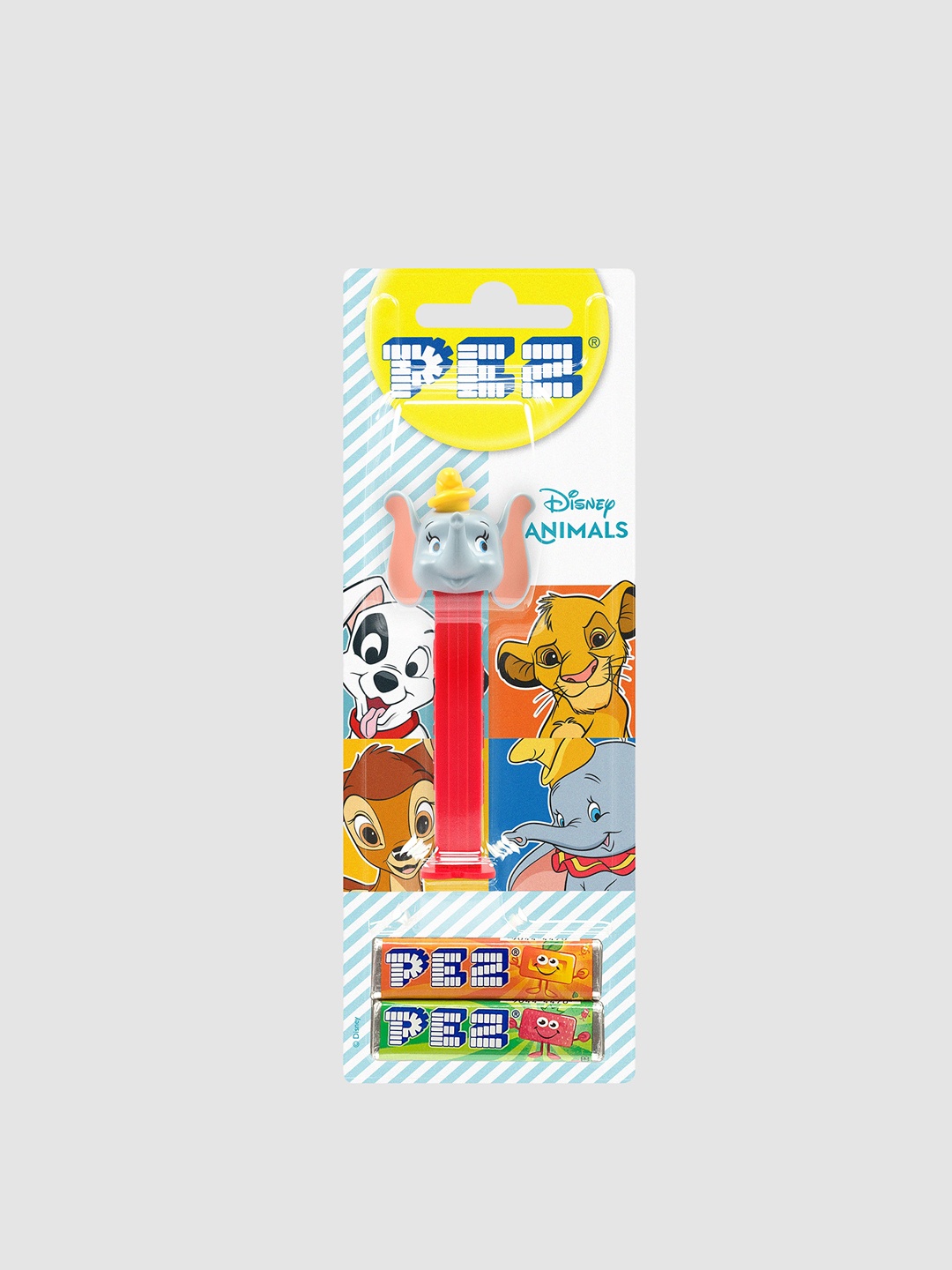 

PEZ Kids Dumbo Disney Animals Candy 17 Gm, Red