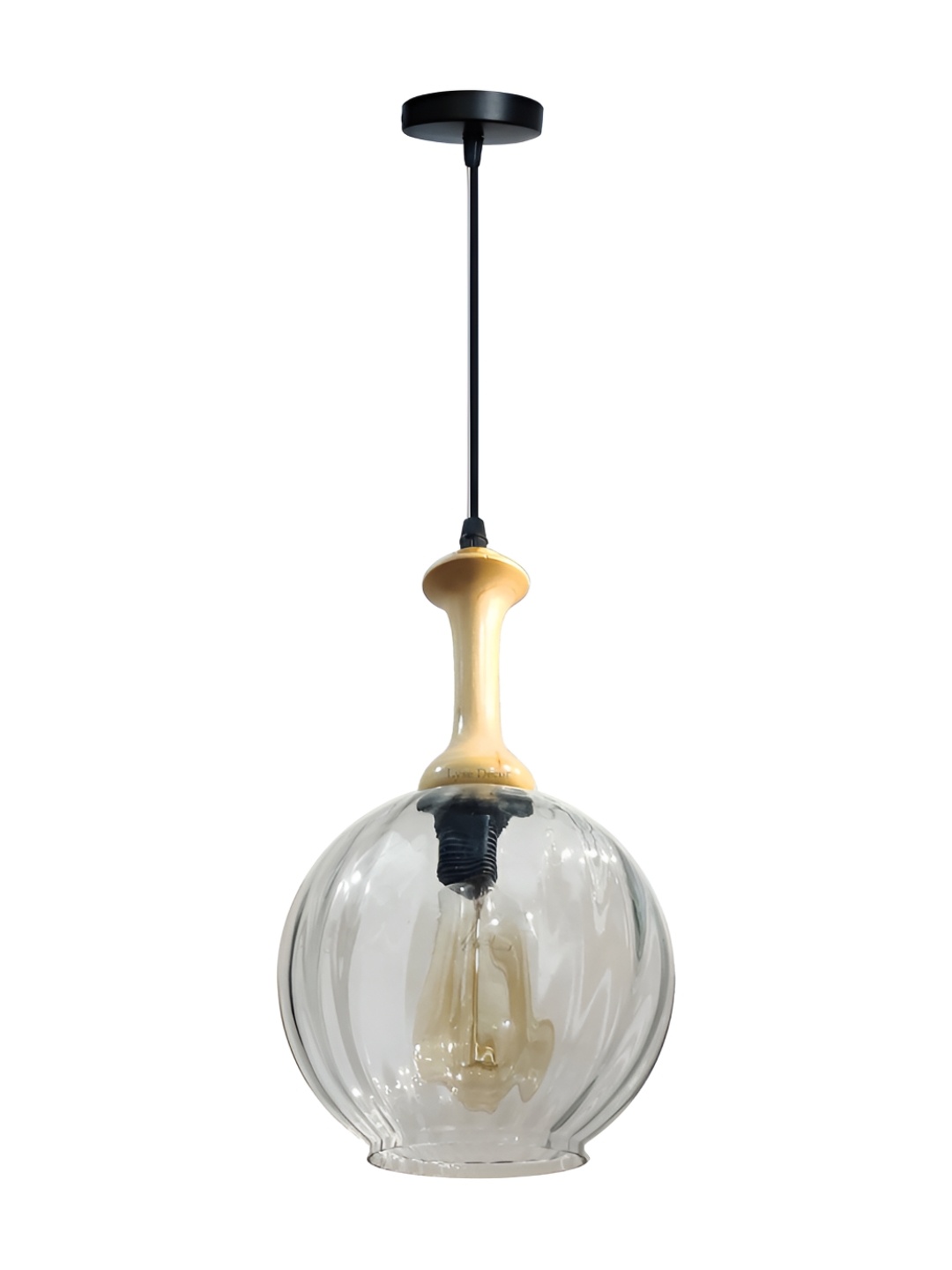 

Lyse Decor Transparent Contemporary Spherical Ceiling Lamp