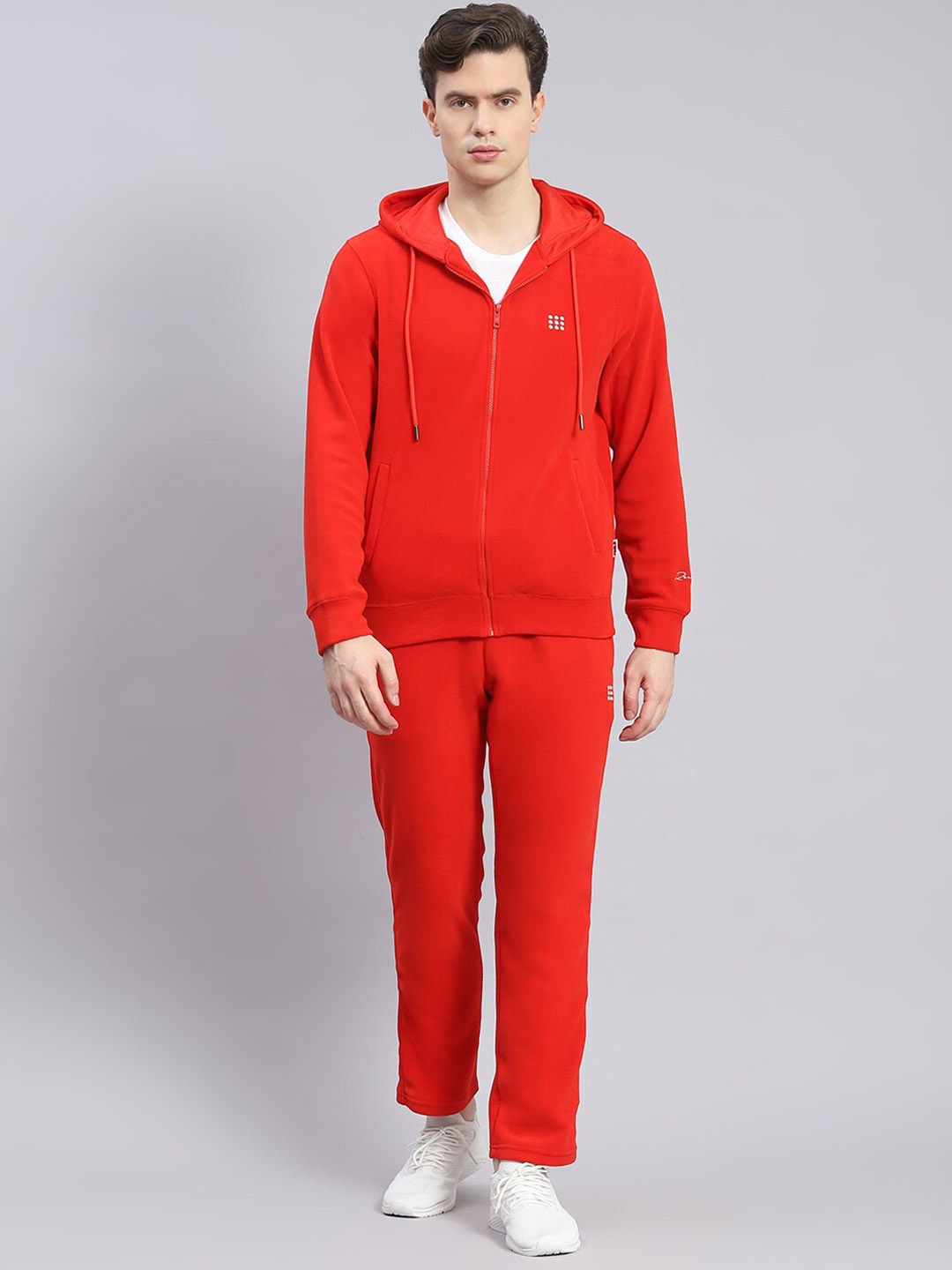 

rock.it Hooded Long Sleeves Mid Rise Tracksuits, Red