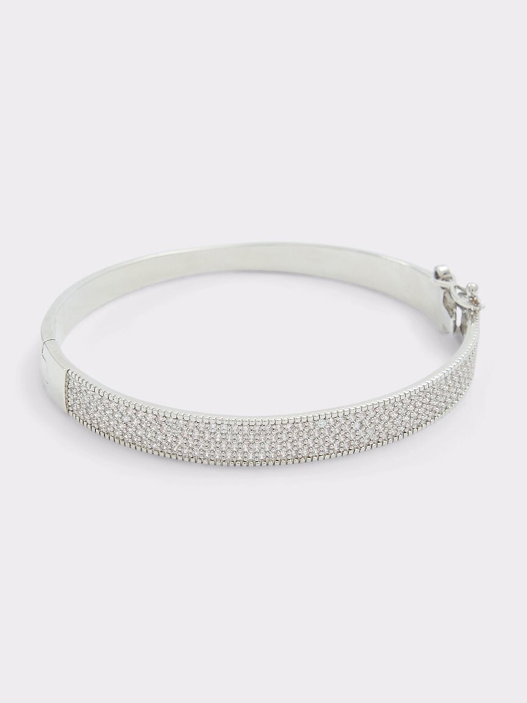 

ALDO Women Cubic Zirconia Silver-Plated Bracelet