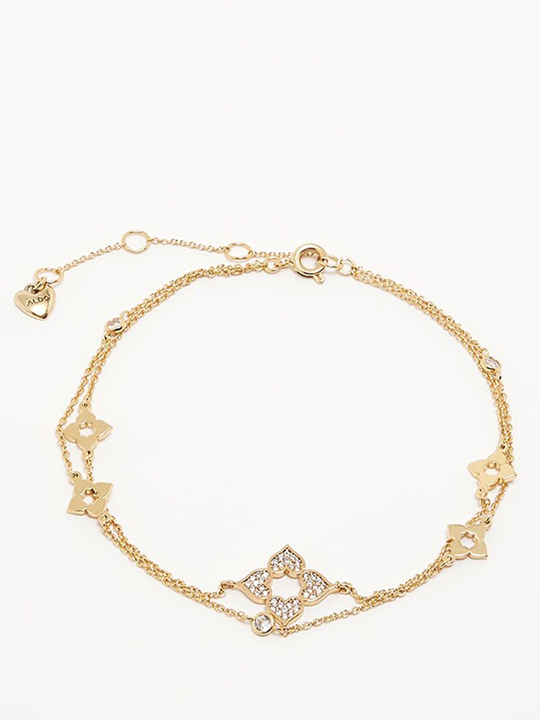 

ALDO Women Brass Gold-Plated Bracelet