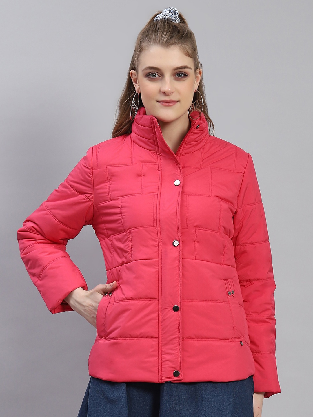 

Monte Carlo Lightweight Puffer Jacket, Pink