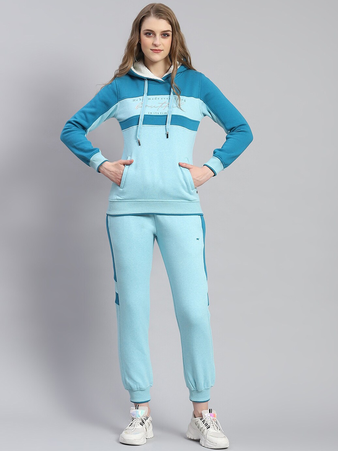 

Monte Carlo Hooded Mid-Rise Tracksuit, Blue