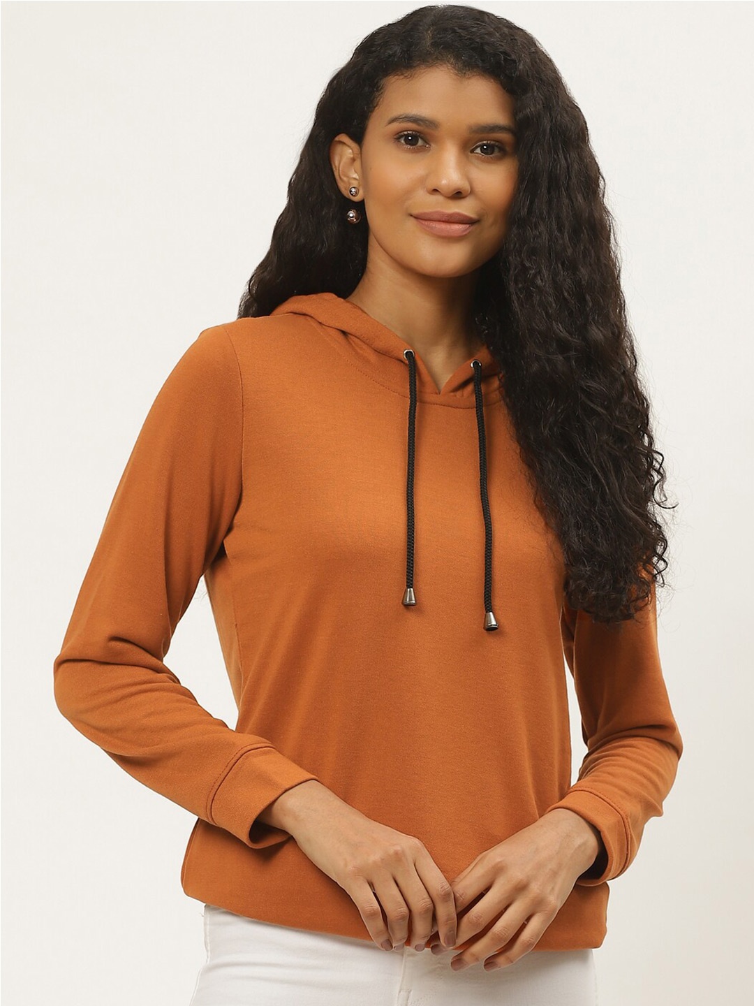 

Chemistry Fleece Hooded Sweatshirt, Brown