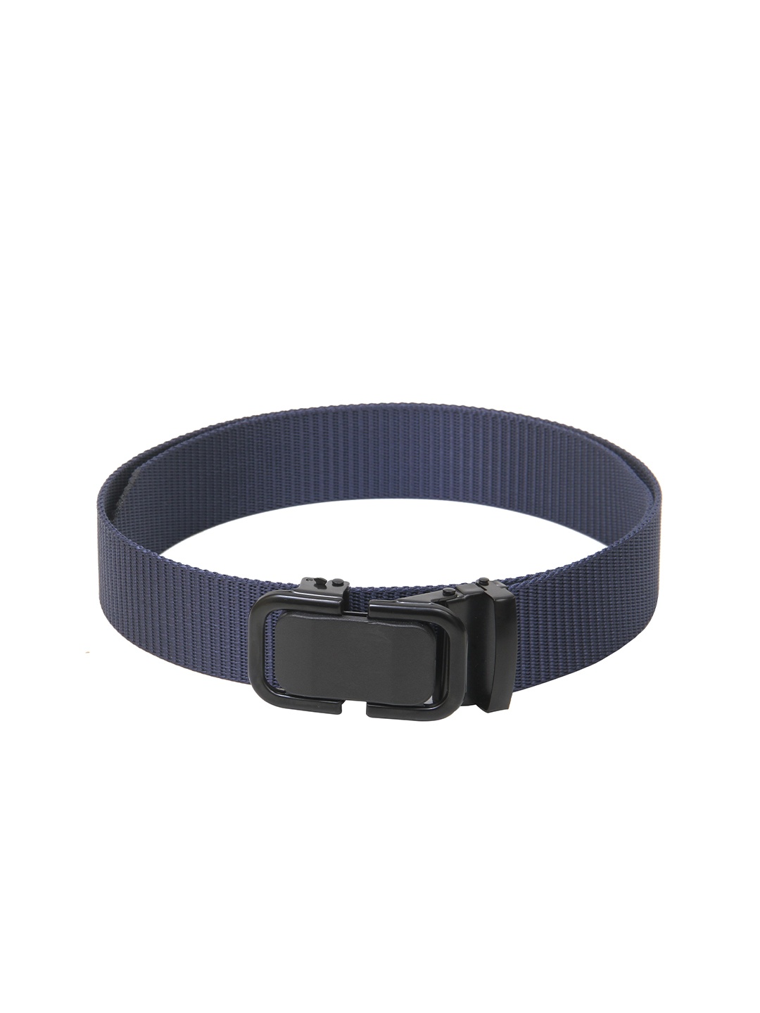

Calvadoss Men Textured Belt, Navy blue