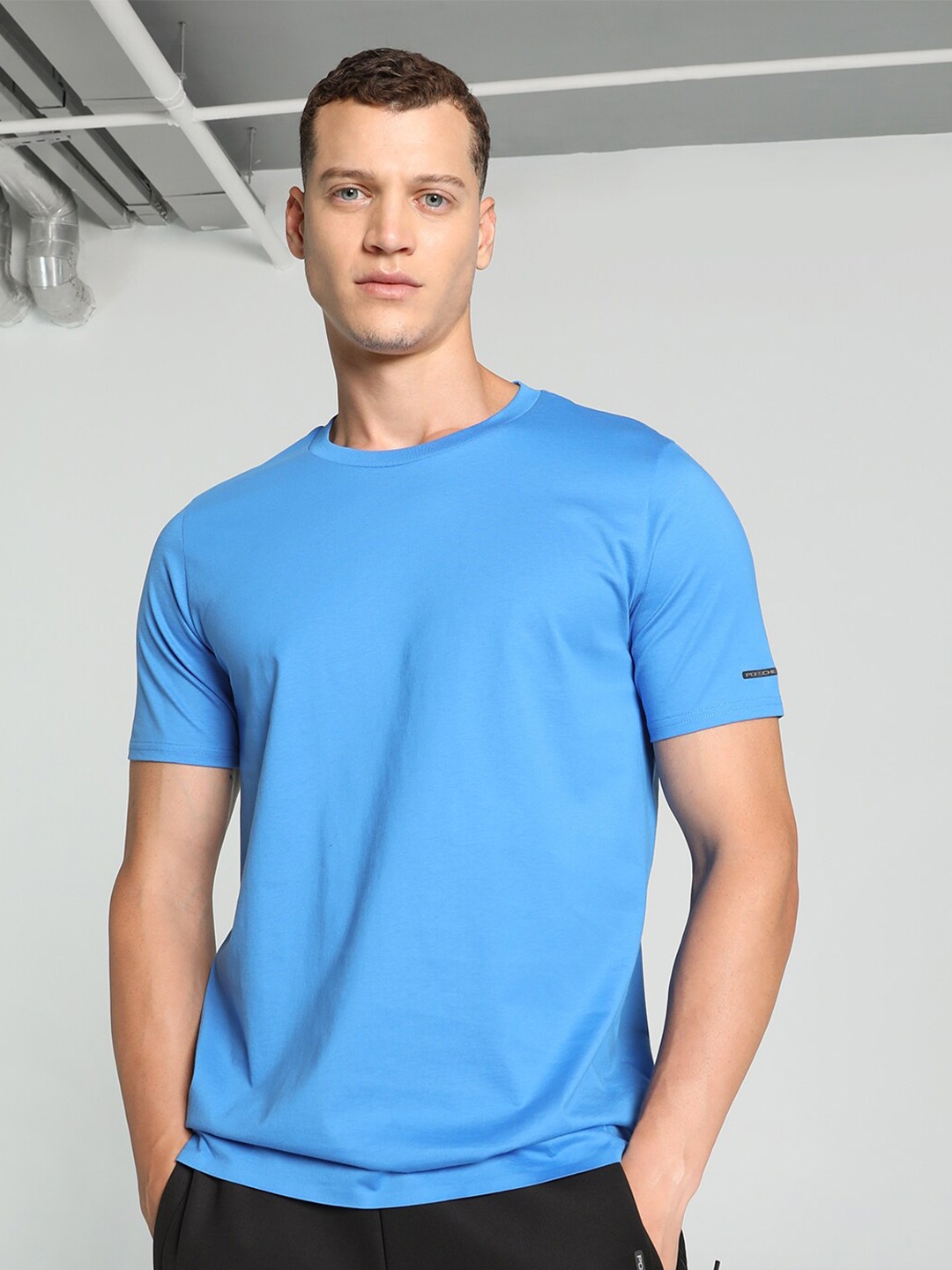 

PUMA Motorsport Porsche Design Round Neck Pure Cotton T-shirt, Blue