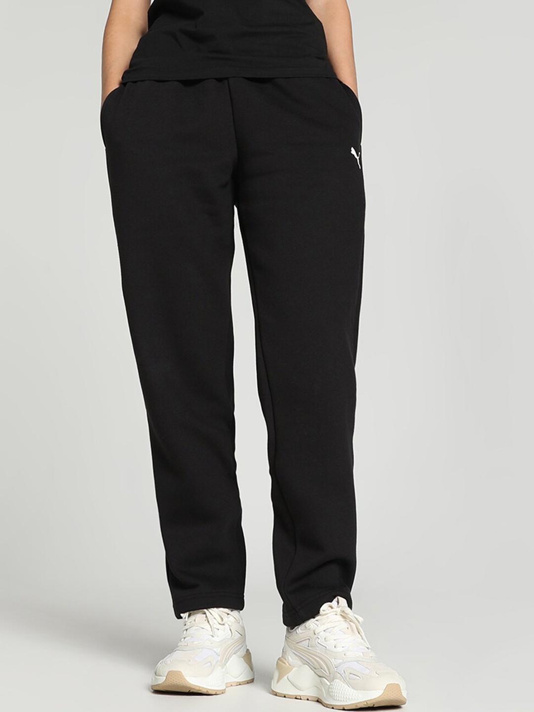 

Puma WS Sweat Pants OH FL Mid-Rise Cotton Track Pants, Black