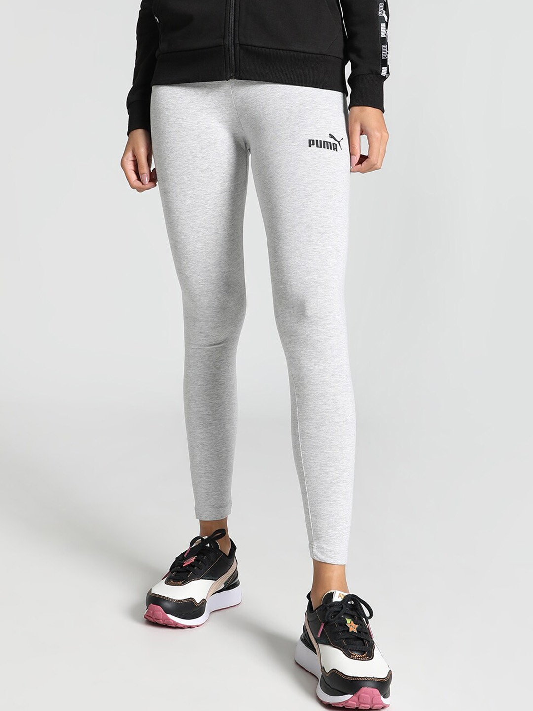 

Puma Women Logo Leggings Tights, Grey