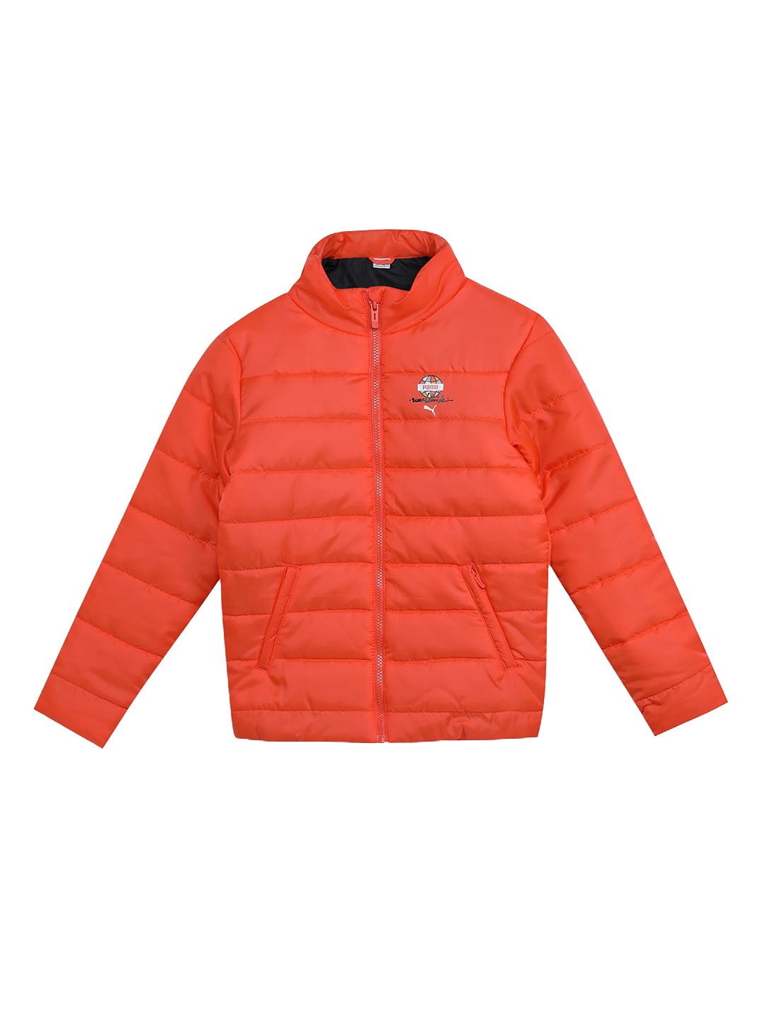 

Puma x Worldwide Boys Light Mock Collar Padded Jacket, Orange