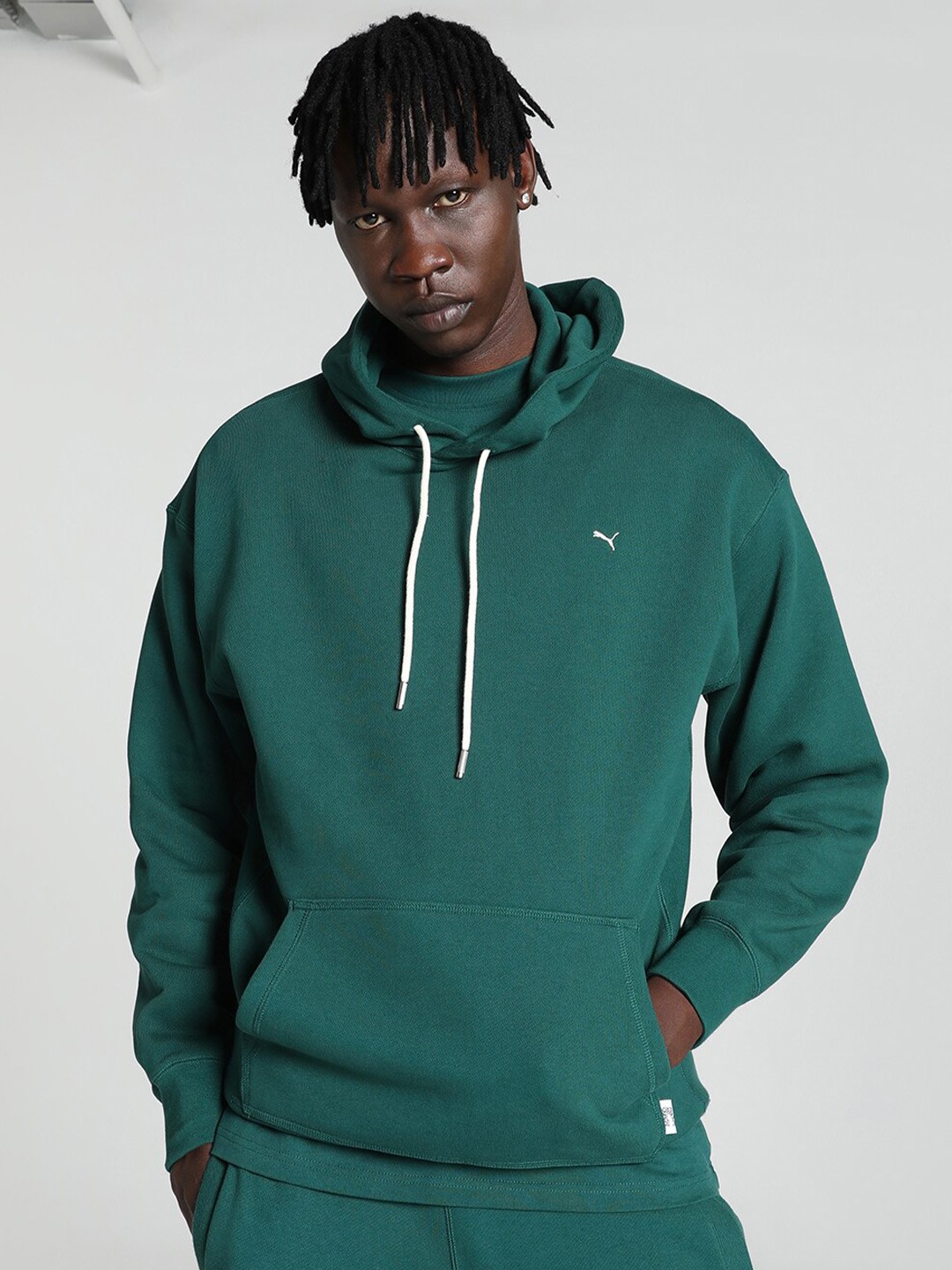 

Puma Unisex MMQ Hoodie Sweatshirts, Green