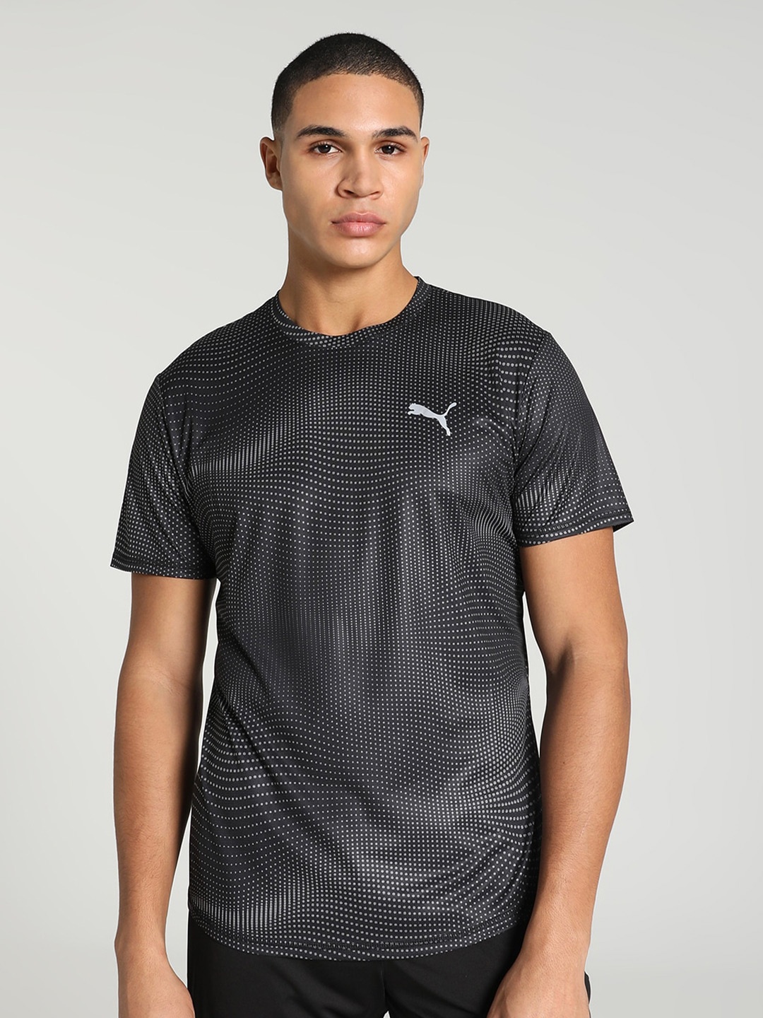 

Puma RUN FAVORITE Printed T-Shirt, Black