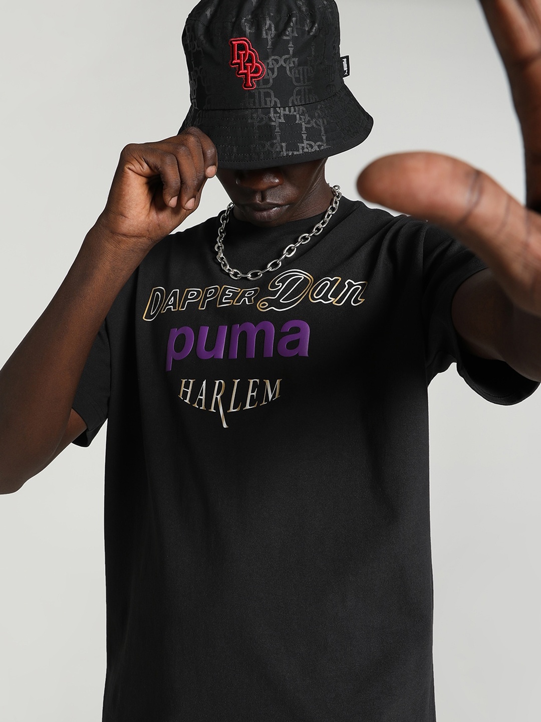 

Puma DAPPER DAN Crew-Neck T-Shirt, Black