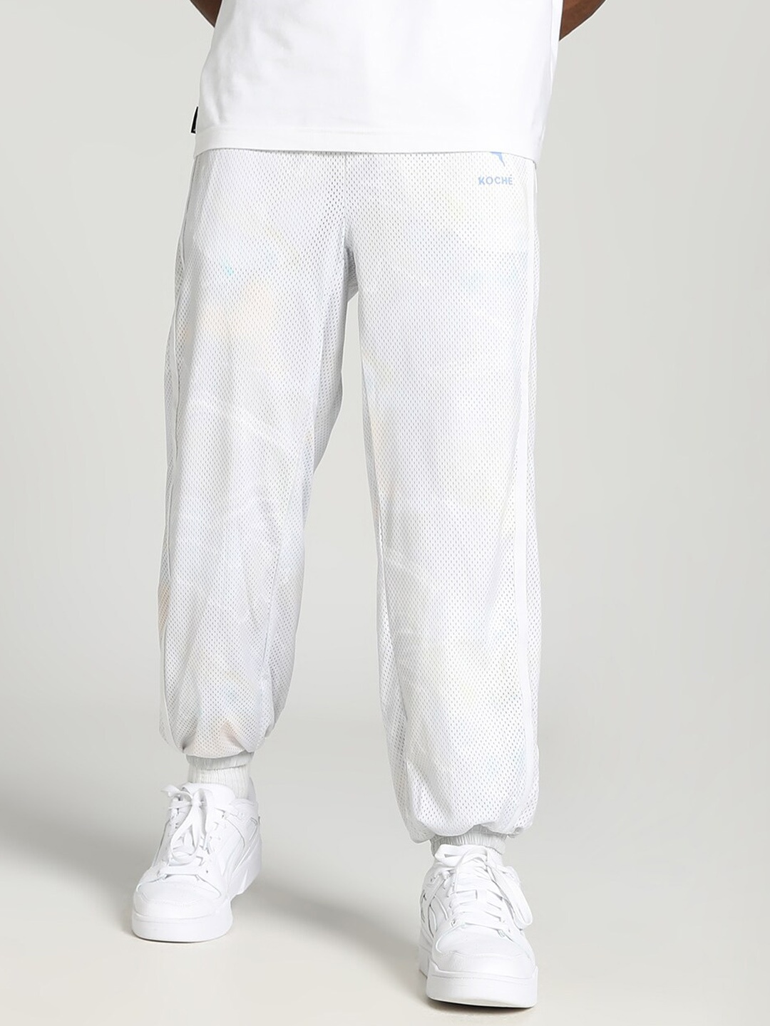 

Puma x KOCH Unisex Relaxed-Fit Joggers, White