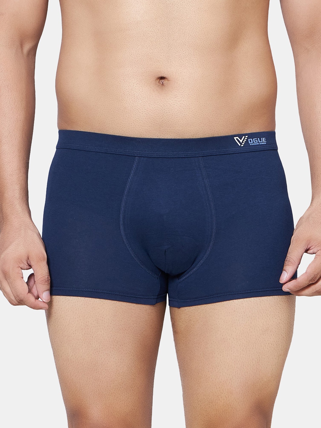 

PLUMBURY Cotton Trunk MB/SPANTY617NBLUES, Navy blue