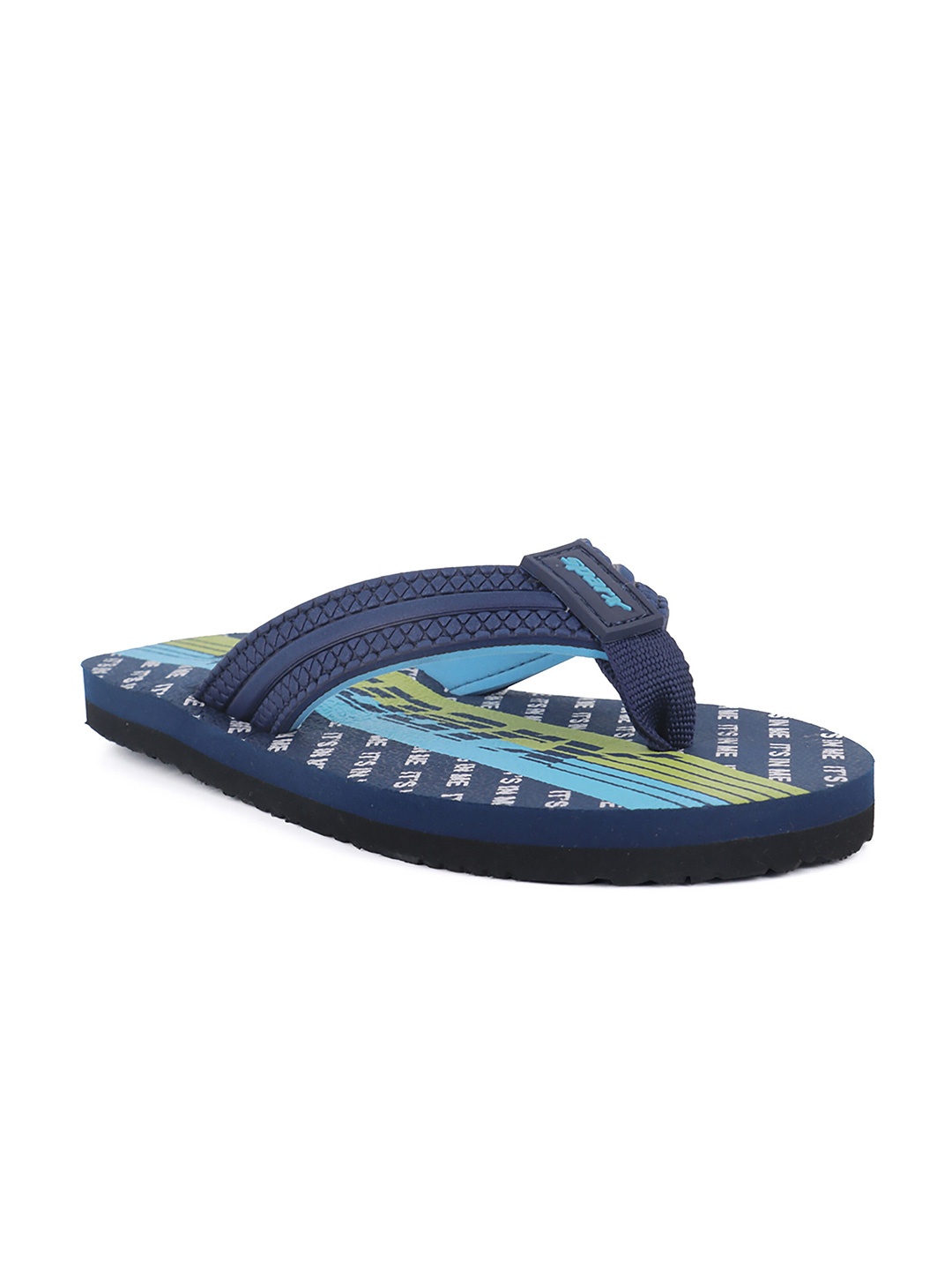 

Sparx Kids Printed Thong Flip-Flops, Navy blue