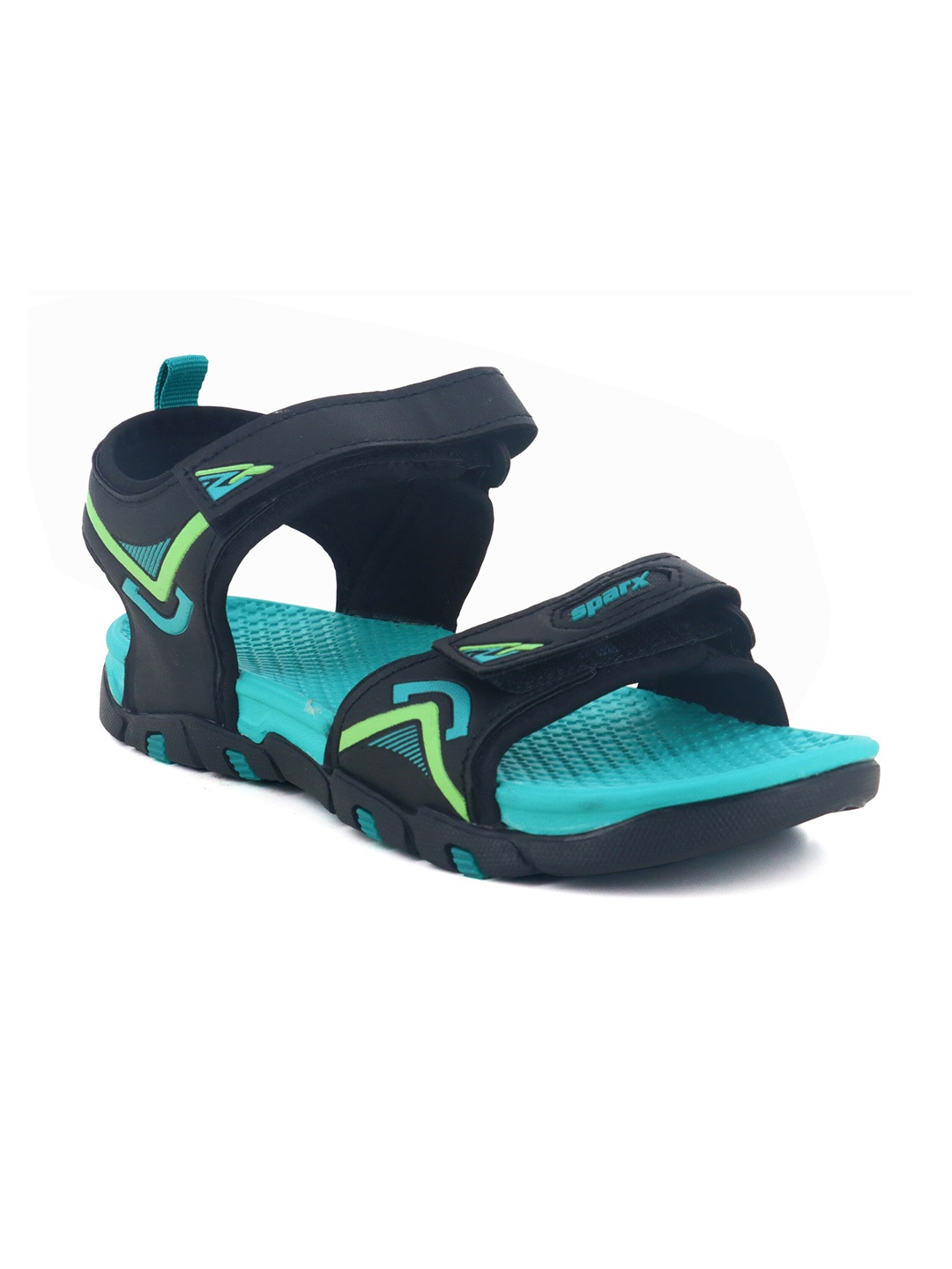 

Sparx Boys Textured Sports Sandals, Black