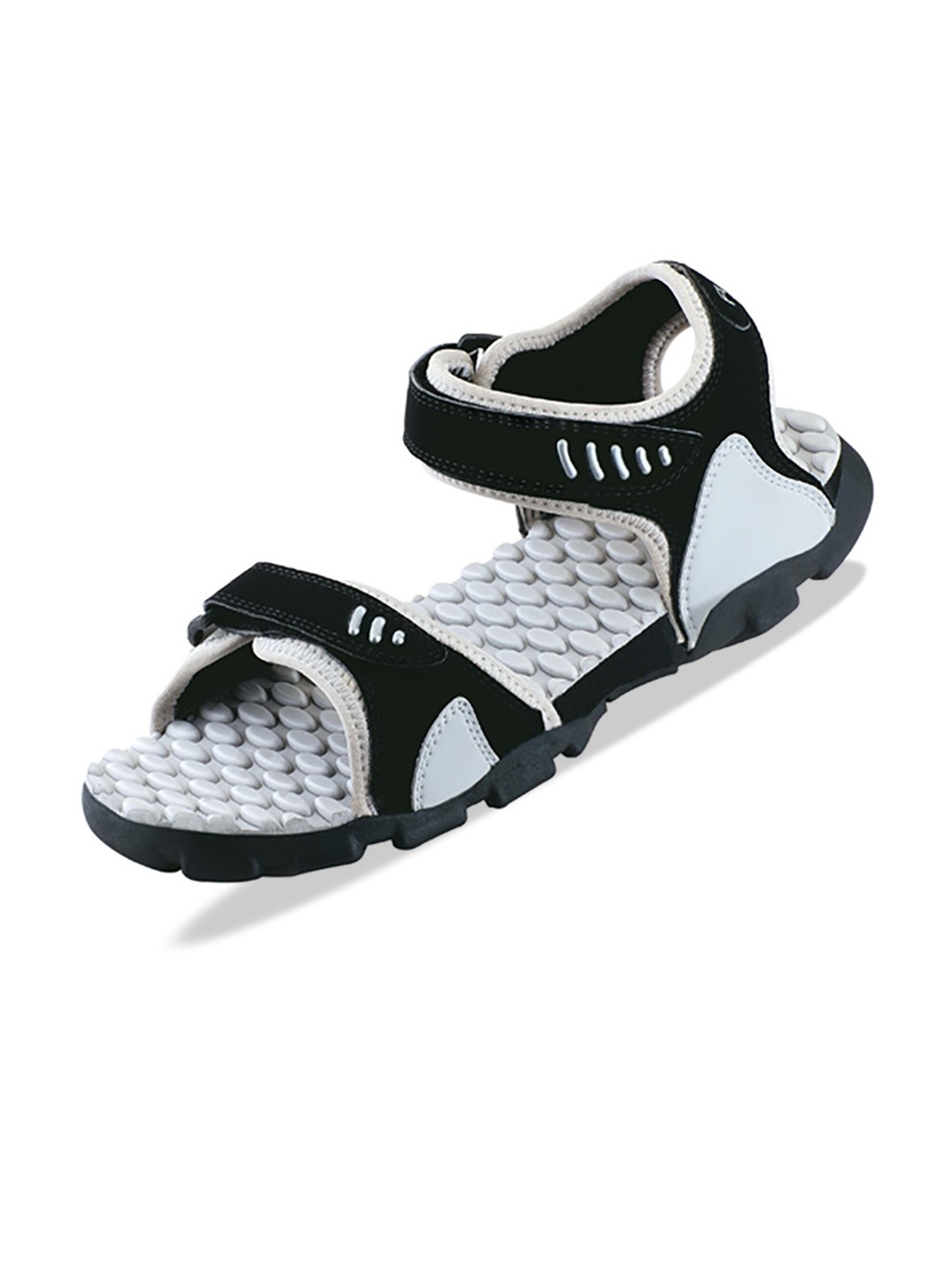 

Sparx Men Textured Sports Sandals, Black