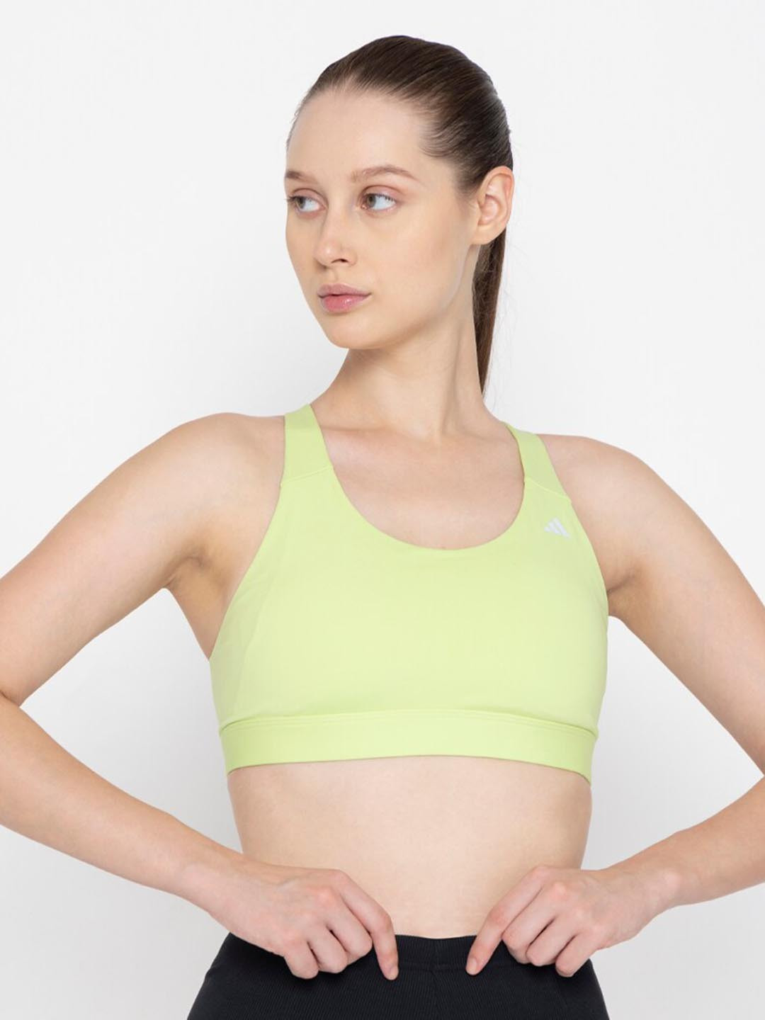 

ADIDAS ULTIMATEADIDAS RUN MEDIUM-SUPPORT Sports Bra, Lime green
