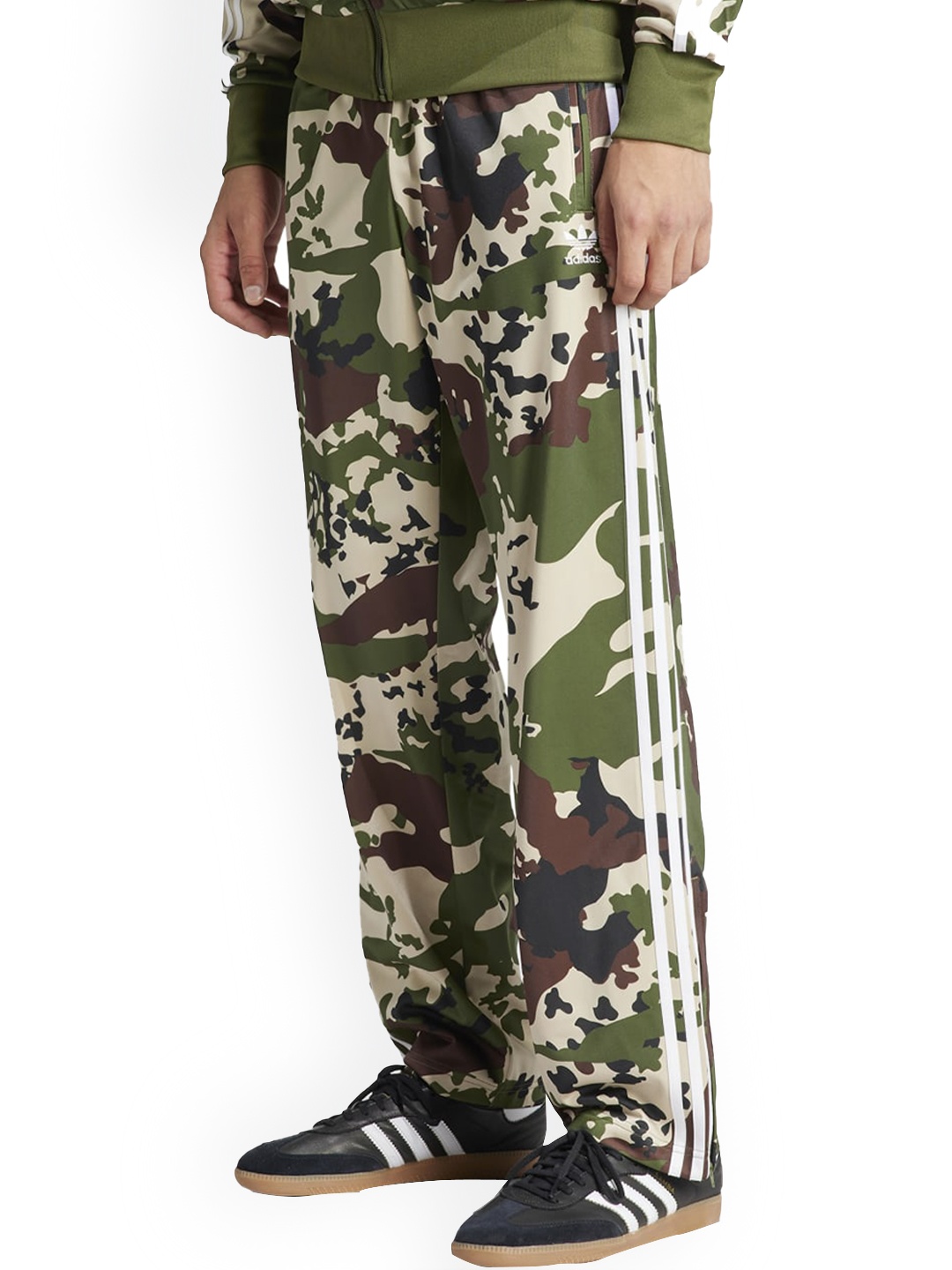 

ADIDAS Originals Men Camo Football Trackpants, Green