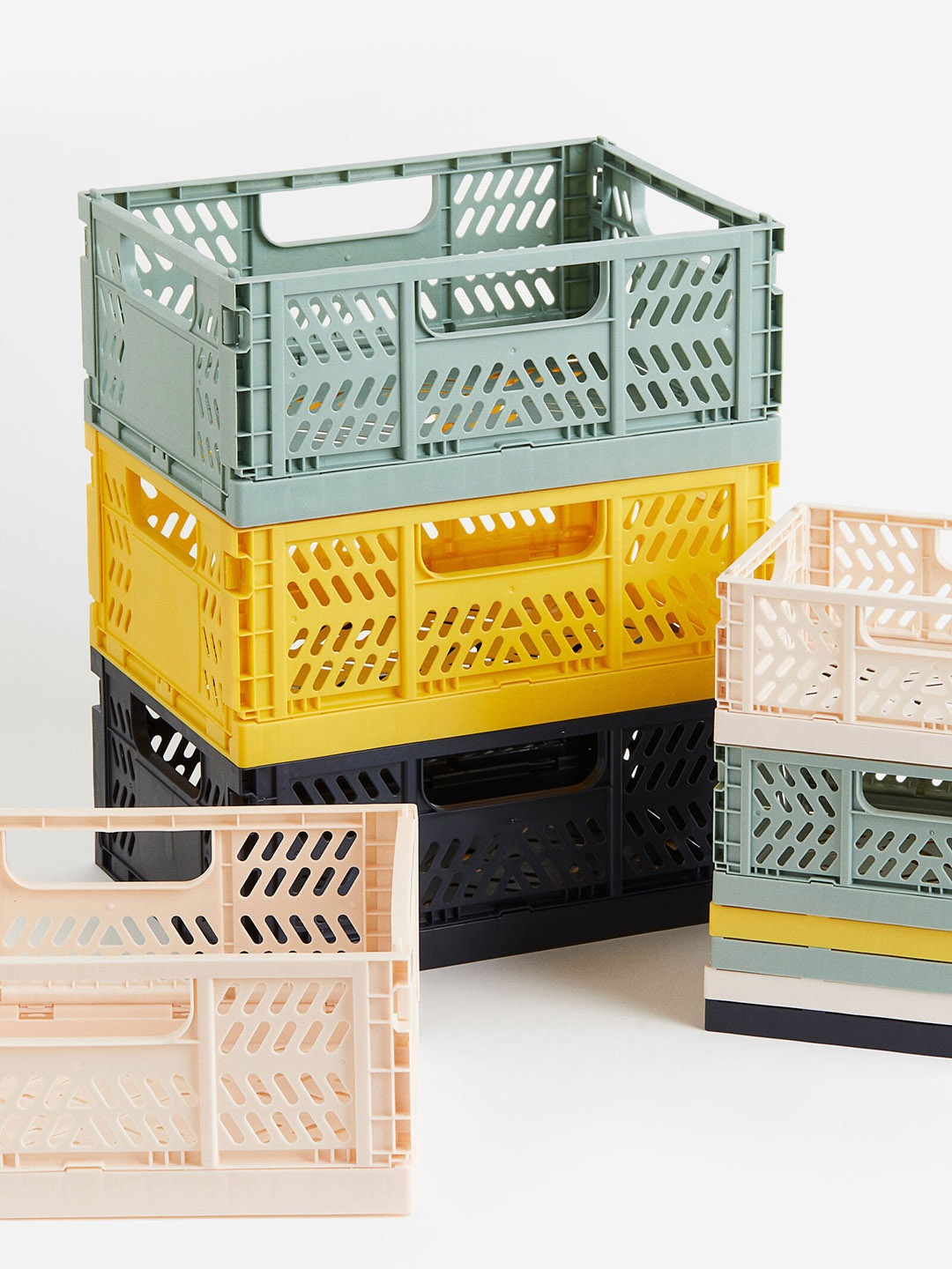 

H&M Yellow Foldable Storage Crate