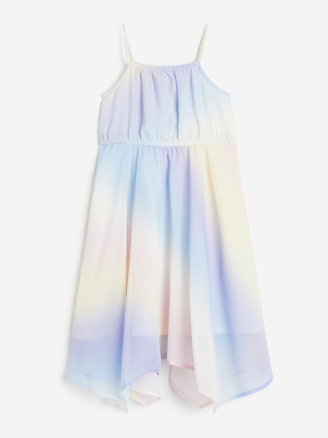 

H&M Girls Asymmetric Chiffon Dress, Purple