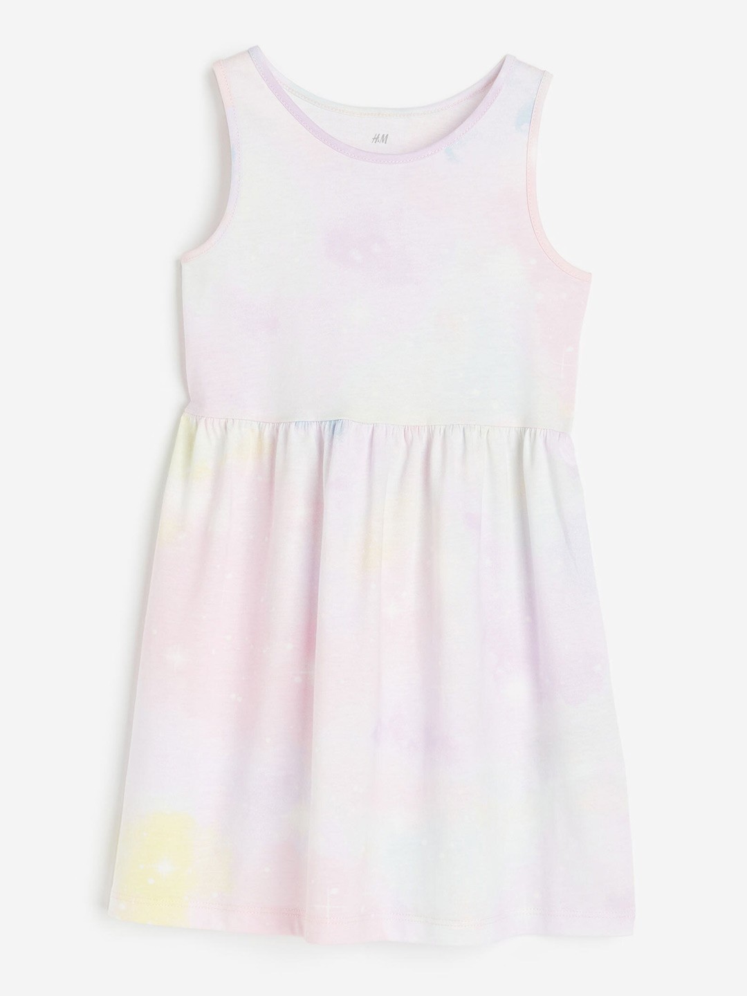 

H&M Girls Patterned Cotton Dress, Pink