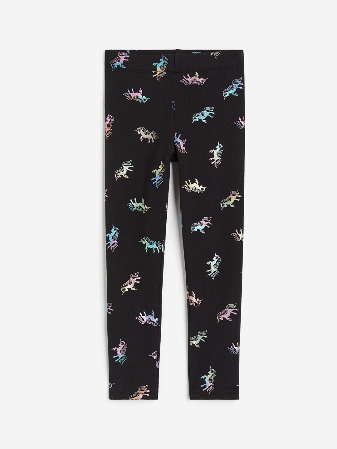 

H&M Girls Leggings, Black