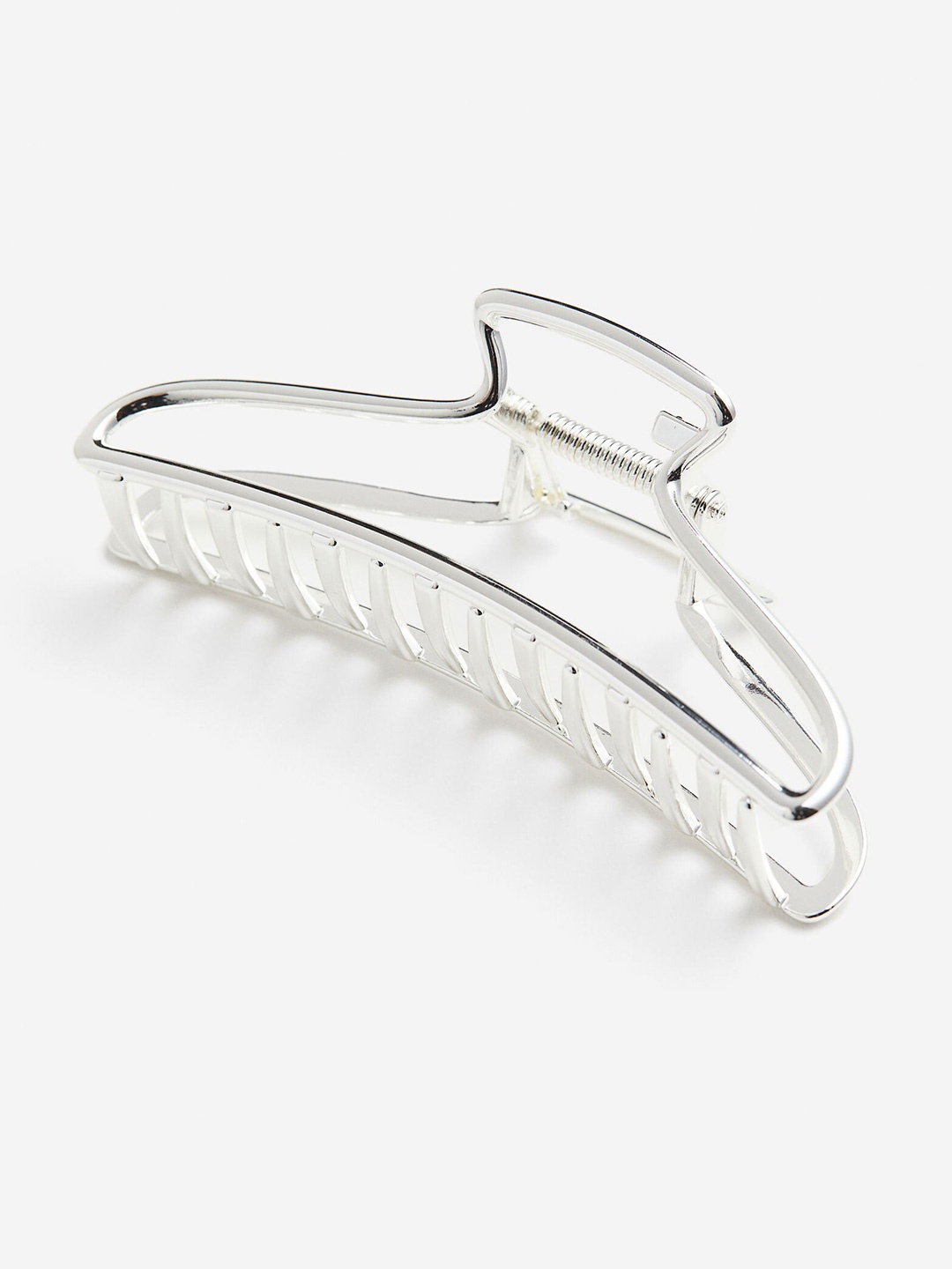

H&M Large Metal Hair Claw, Silver