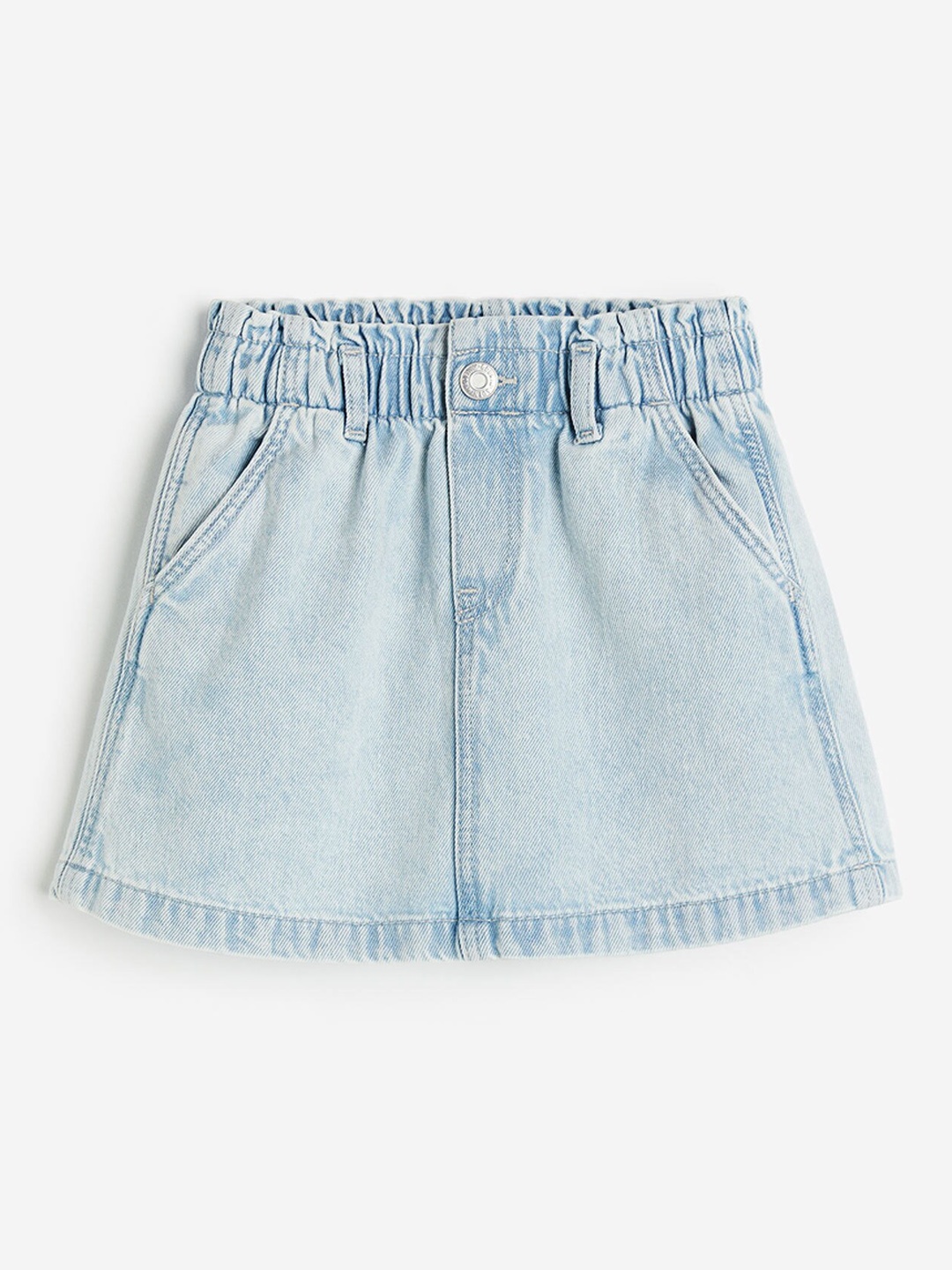 

H&M Denim Paper Bag Skirt, Blue