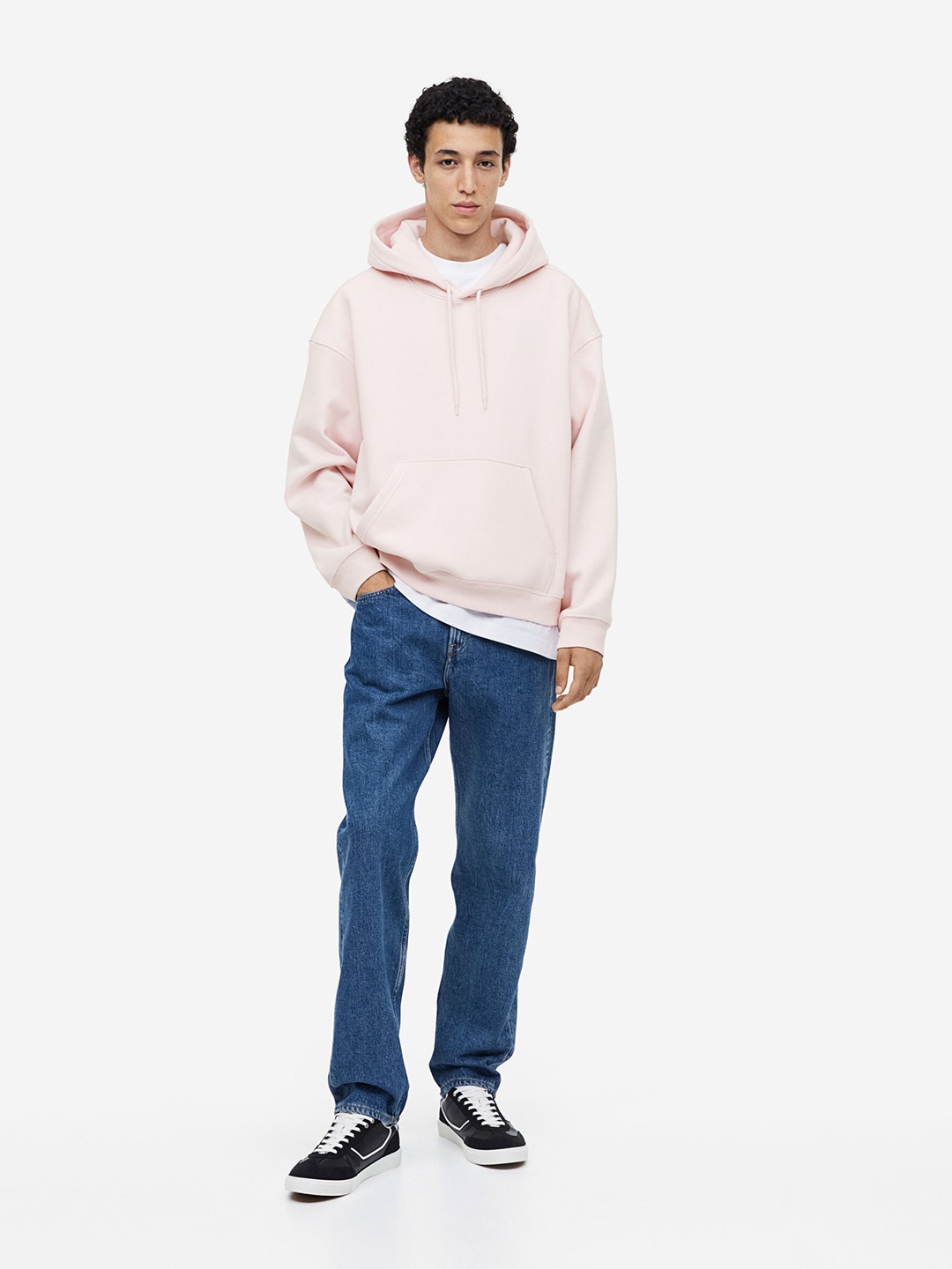 

H&M Loose Fit Hoodie, Pink