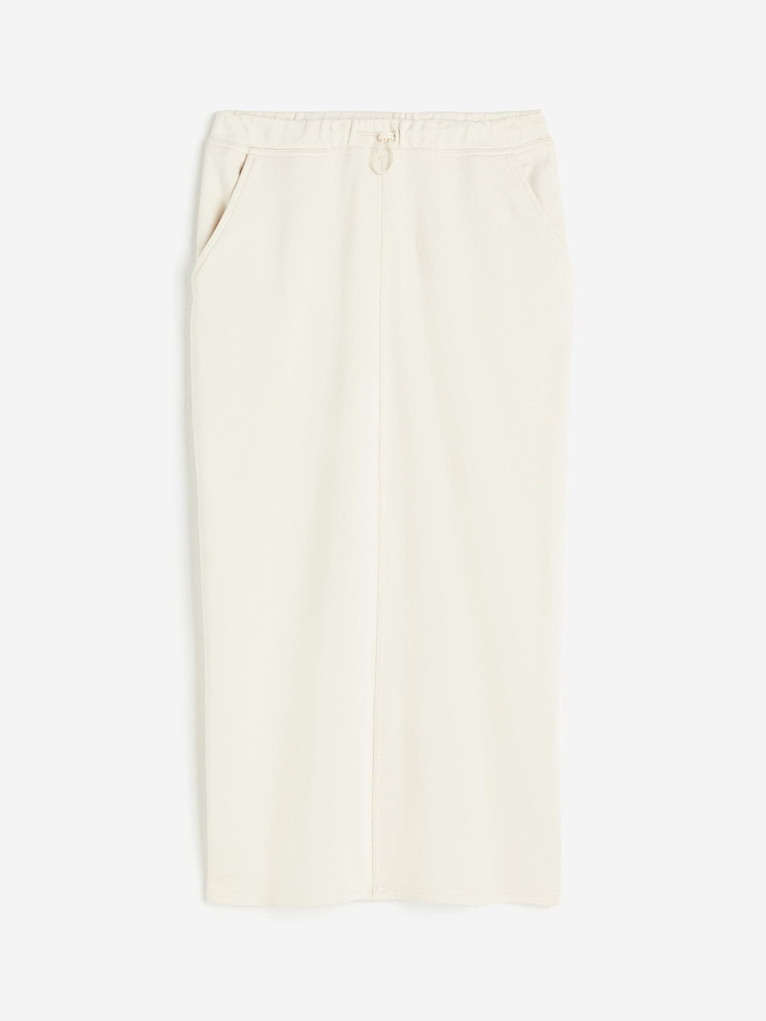 

H&M Sweatshirt Pencil Skirt, White