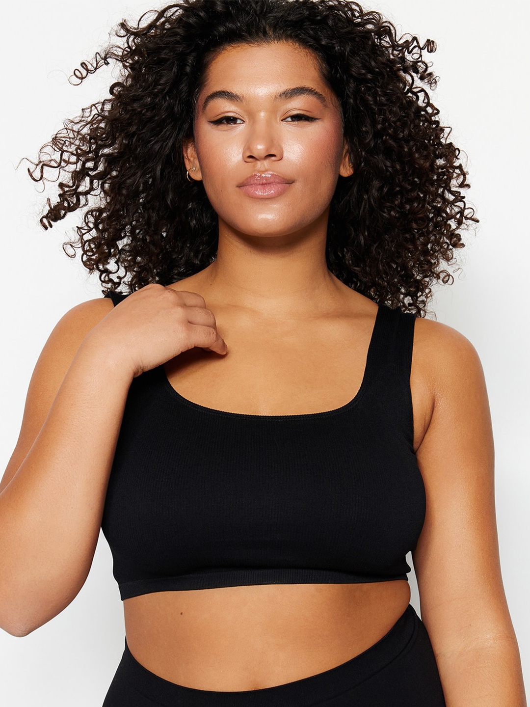 

Trendyol Full Coverage Lightly Padded Bra, Black
