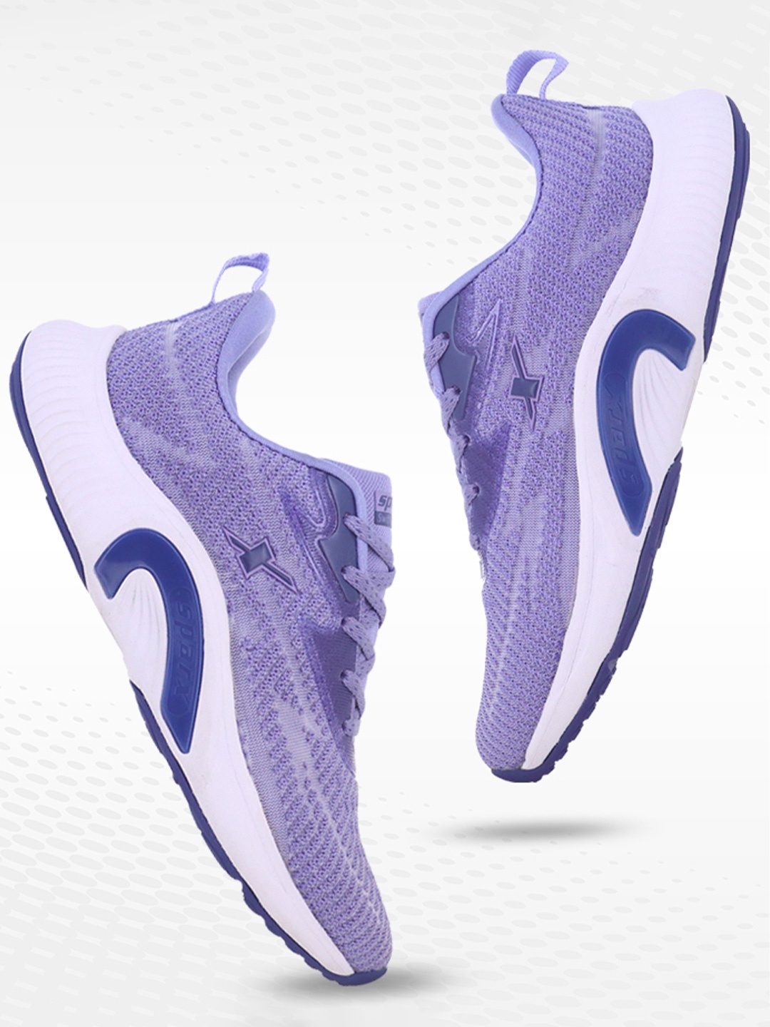 

Sparx Women Lace-Up Boost Mesh Running Shoes, Blue