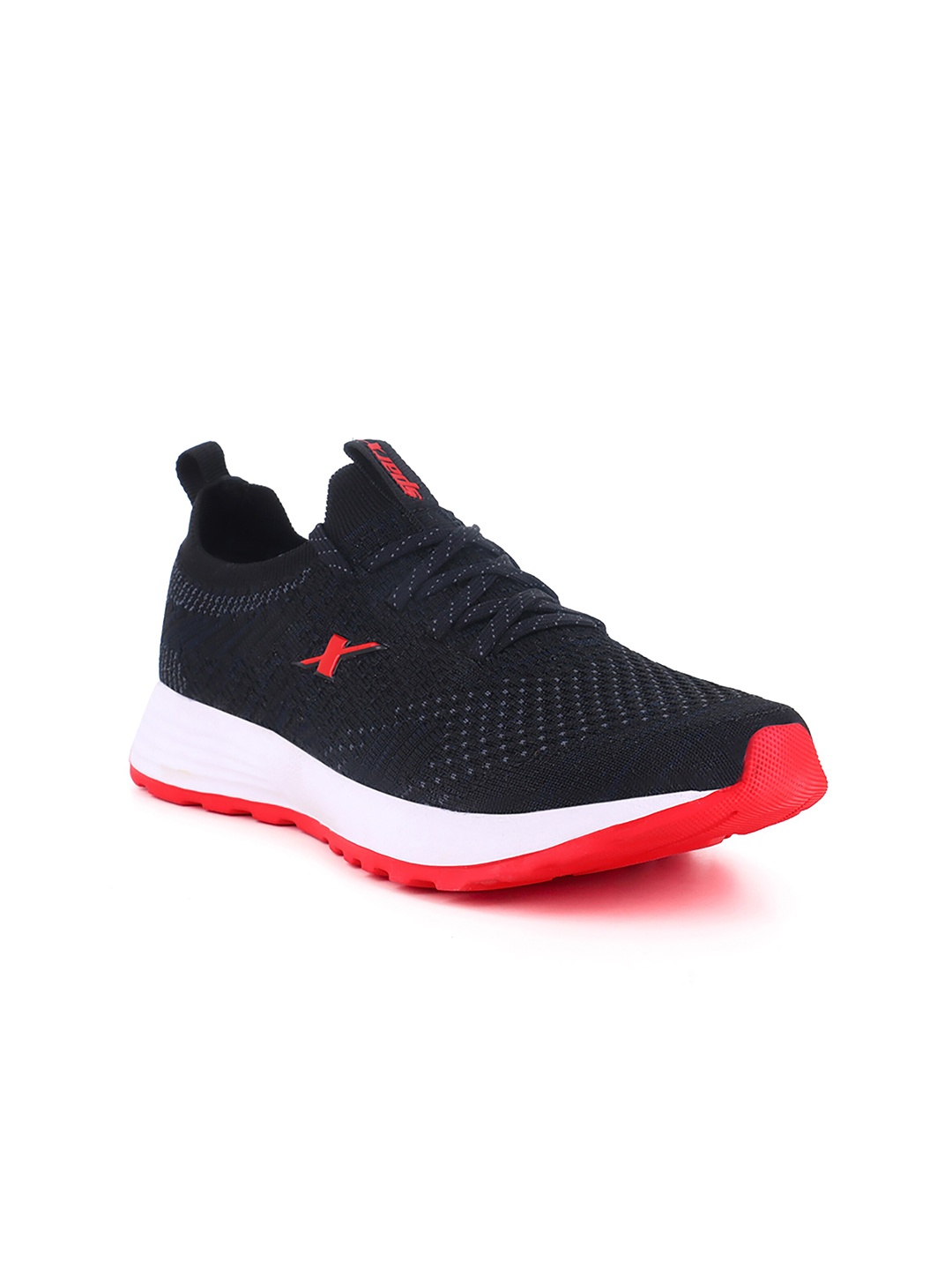 

Sparx Women Textured Lace Up Running Shoes, Blue
