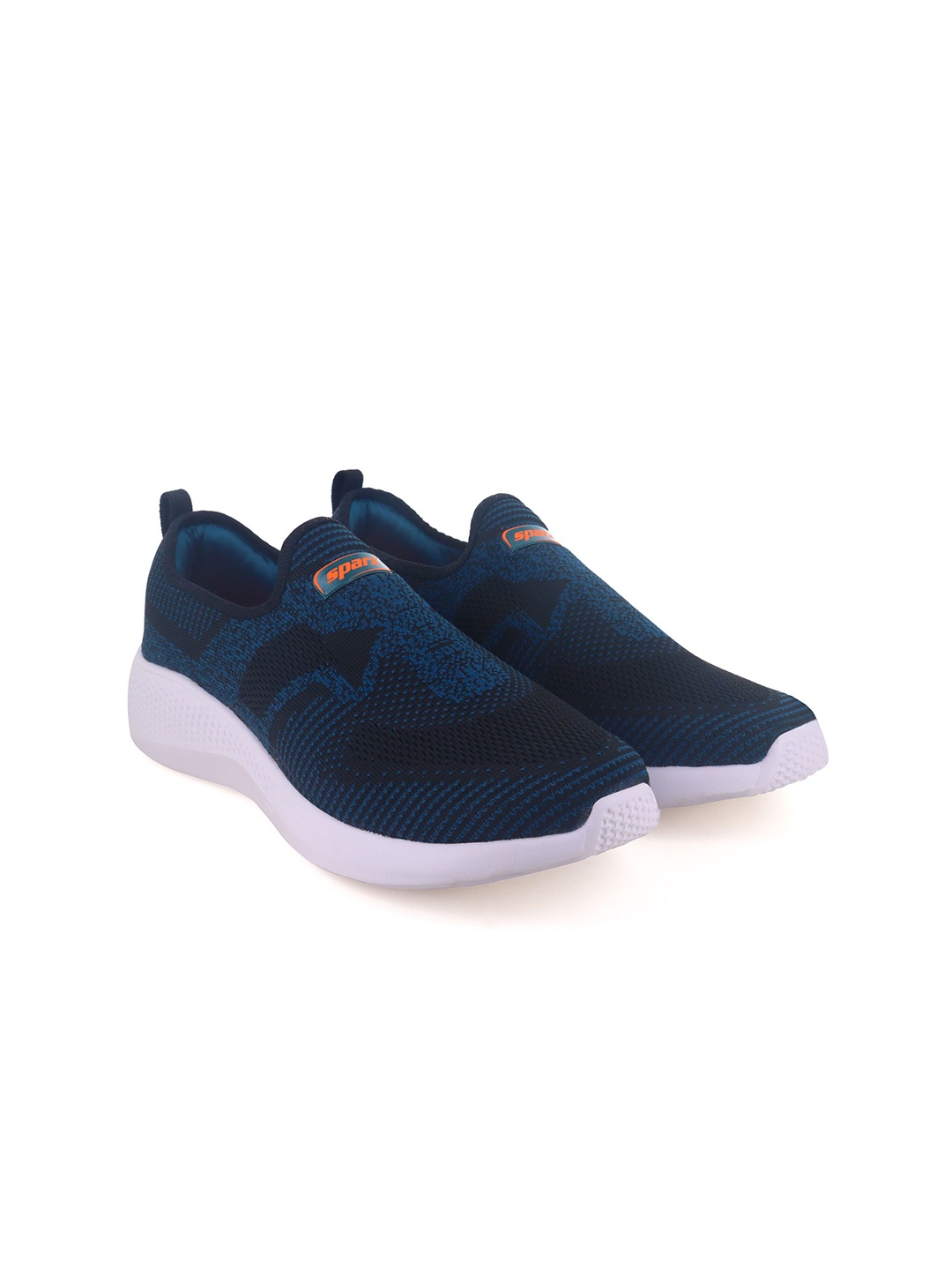 

Sparx Men Textured Slip On Walking Shoes, Blue