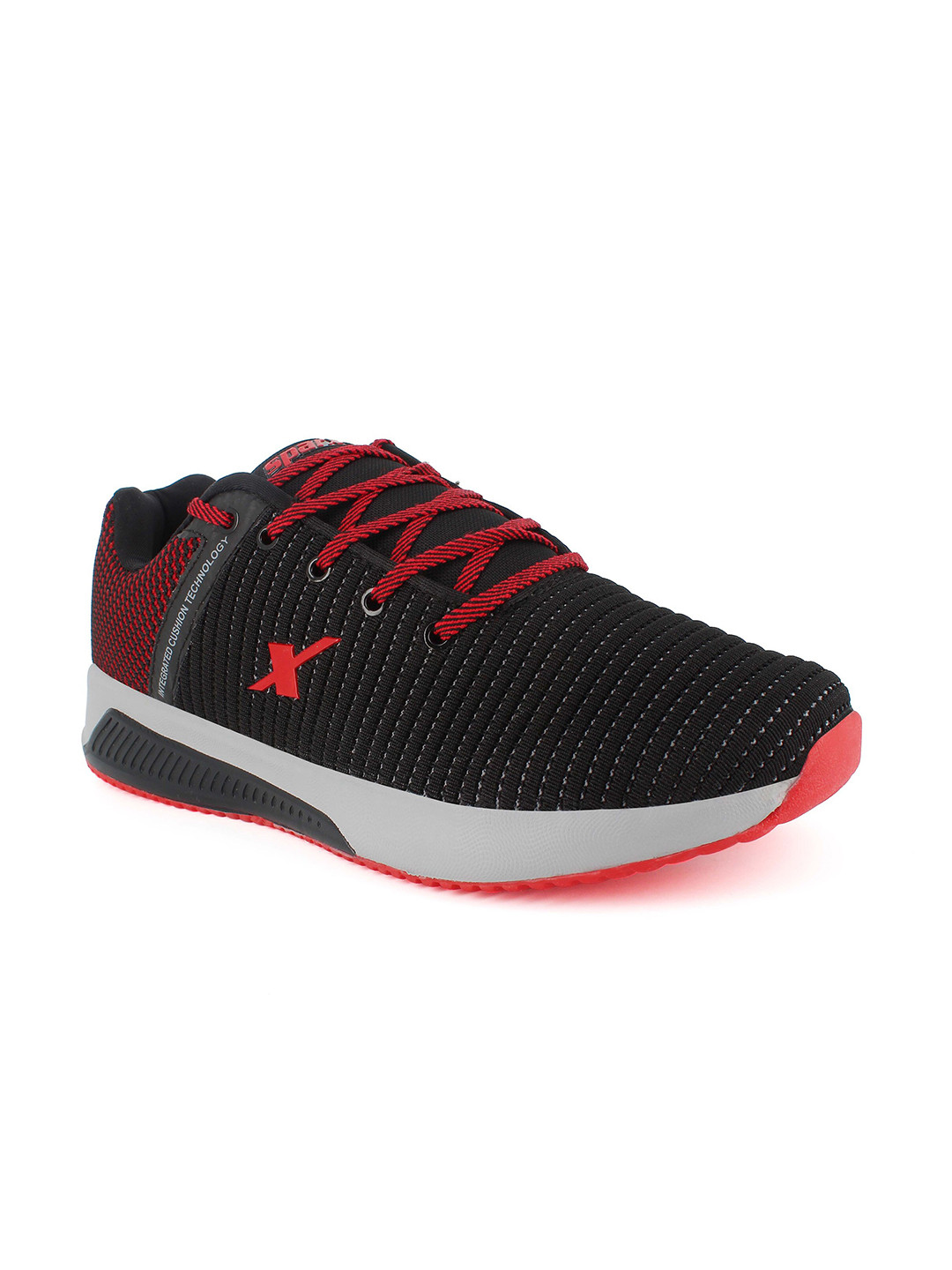 

Sparx Men Lightweight Mesh Running Shoes, Black