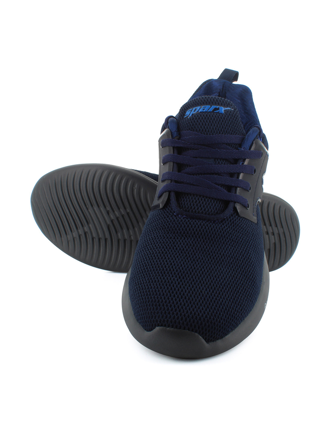 

Sparx Men Lace-Up Running Shoes, Navy blue