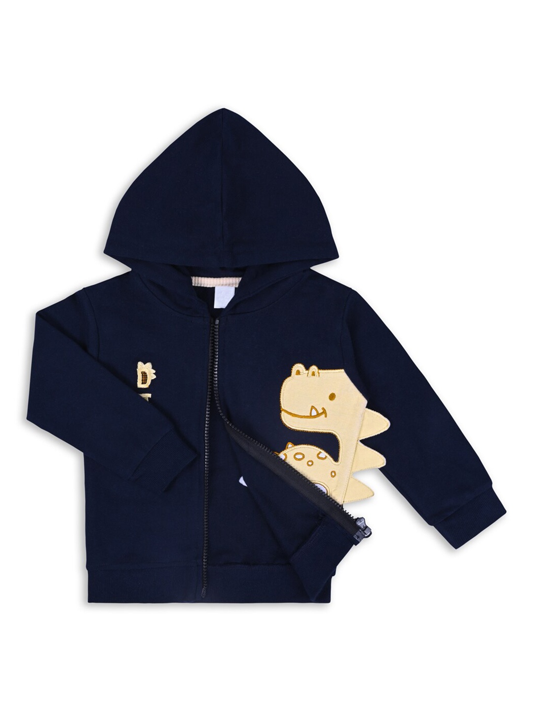 

Wish Karo Kids Graphic Printed Hooded Cotton Sweatshirt, Navy blue