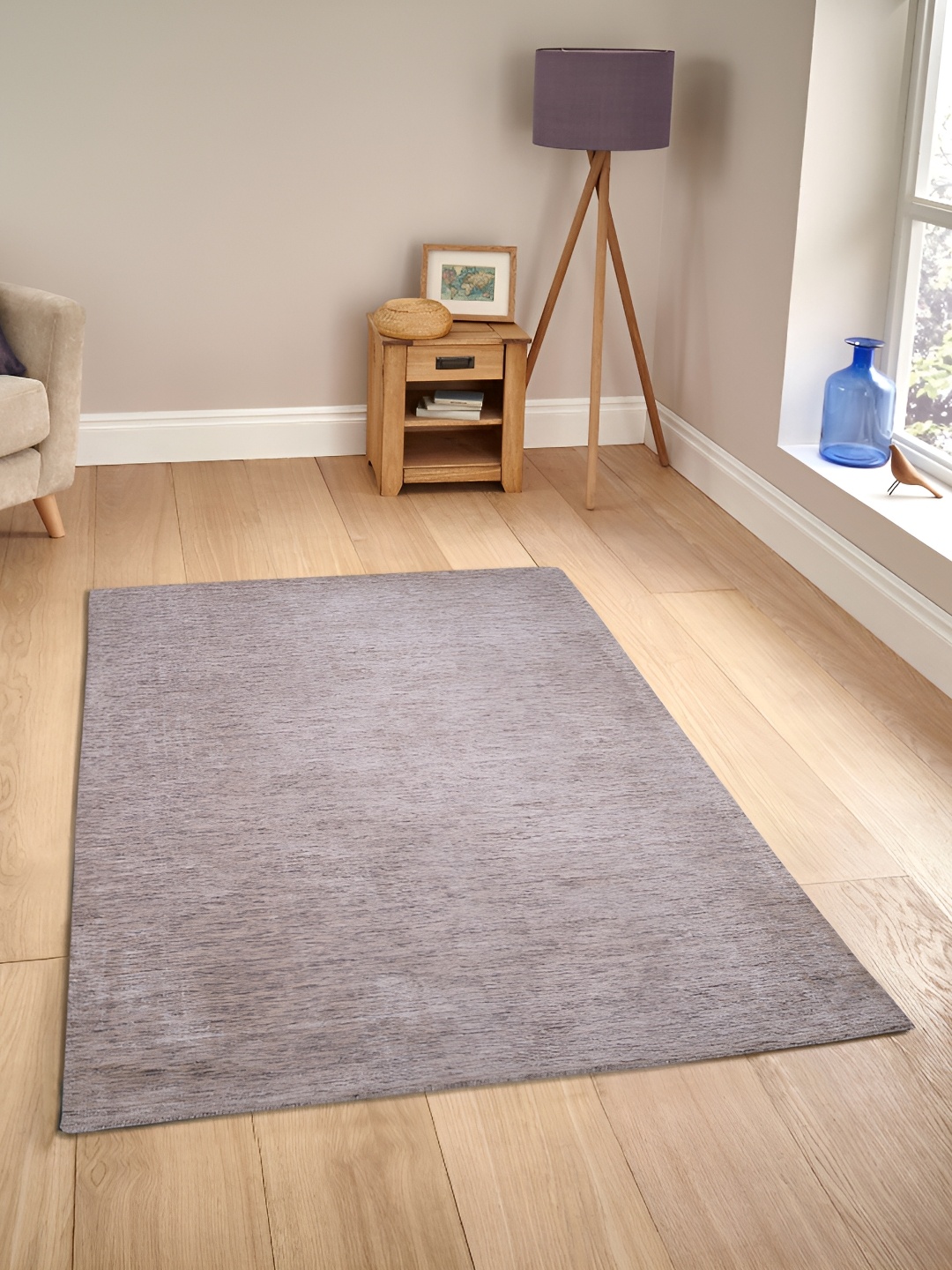 

PEQURA Brown Handmade Woollen Carpet